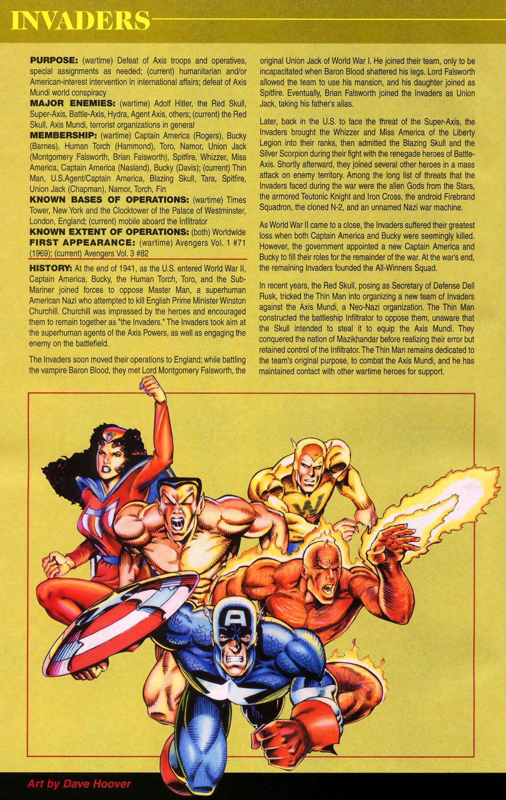 Read online The Official Handbook of the Marvel Universe: Golden Age comic -  Issue # Full - 22