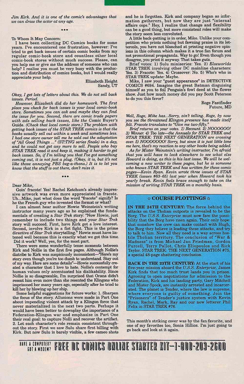 Read online Star Trek (1989) comic -  Issue #75 - 50