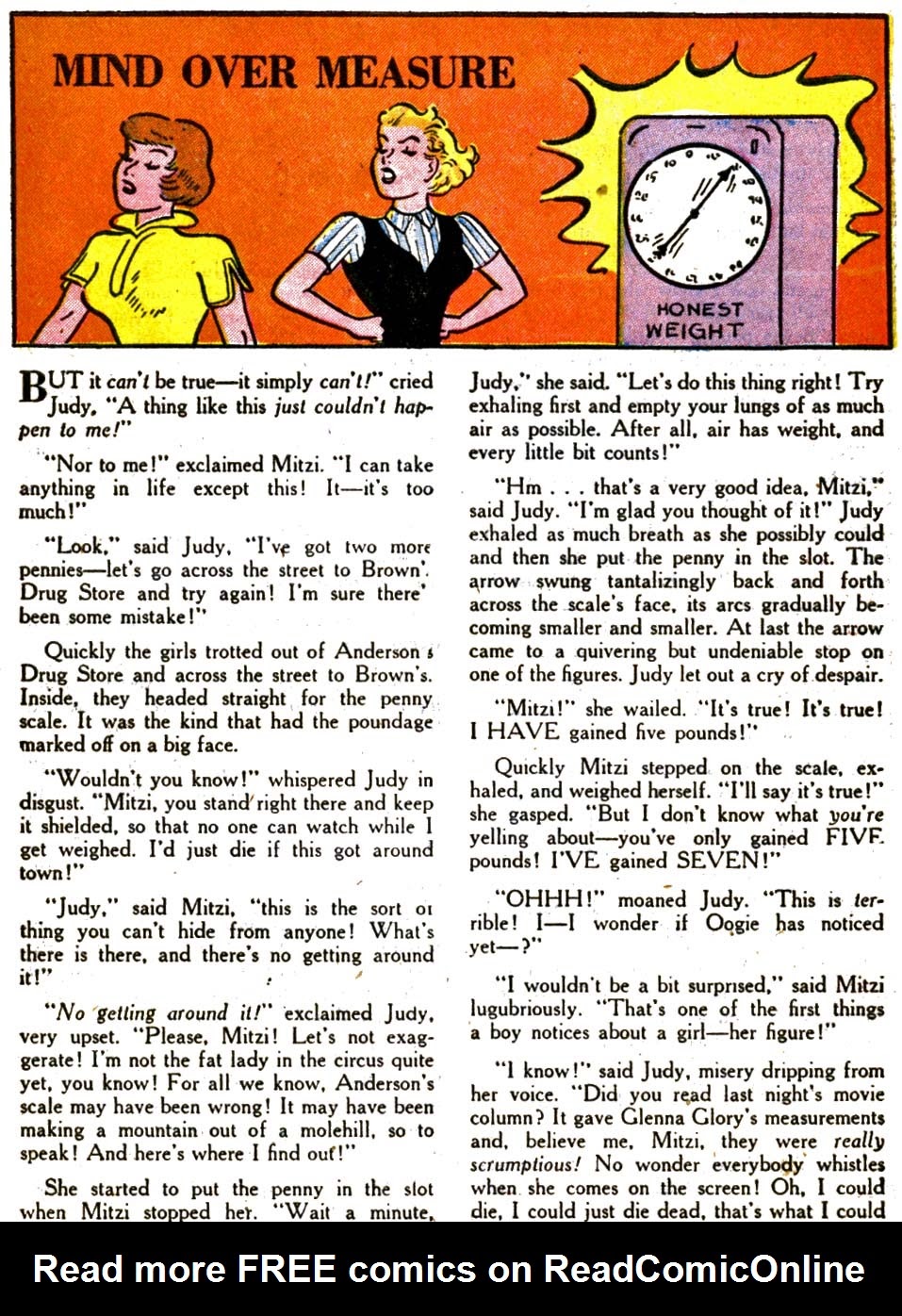 Read online A Date with Judy comic -  Issue #32 - 33