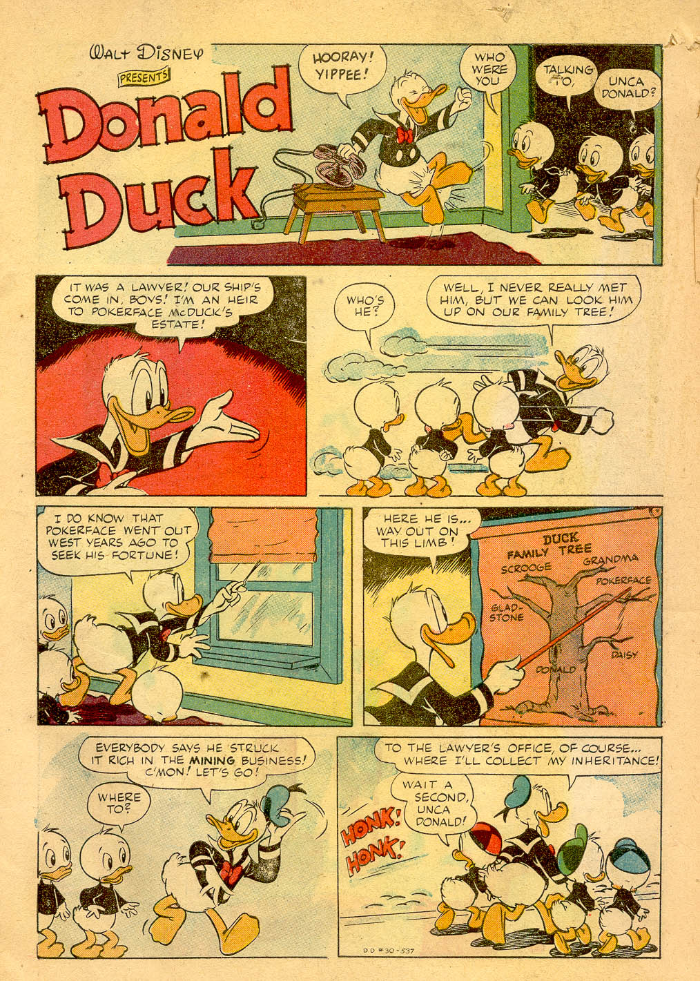 Read online Walt Disney's Donald Duck (1952) comic -  Issue #30 - 3
