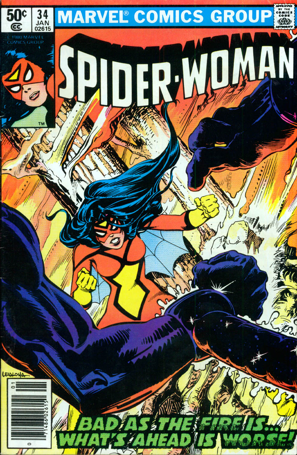 Read online Spider-Woman (1978) comic -  Issue #34 - 1