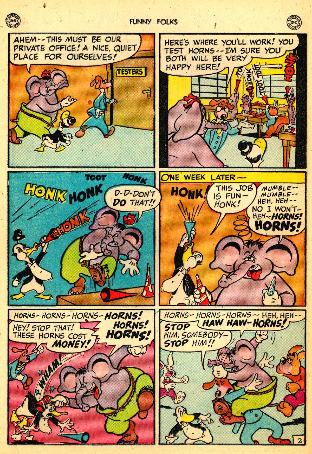 Read online Funny Folks comic -  Issue #13 - 36