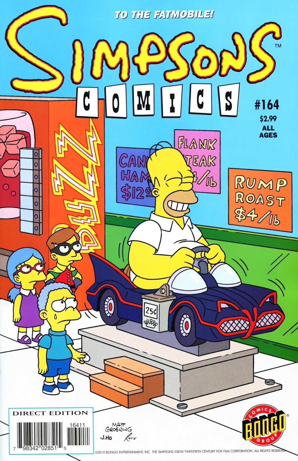 Simpsons Comics issue 164 - Page 1