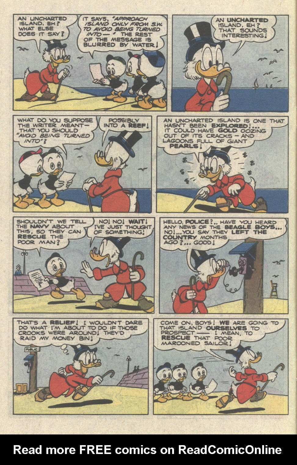 Read online Uncle Scrooge (1953) comic -  Issue #222 - 6