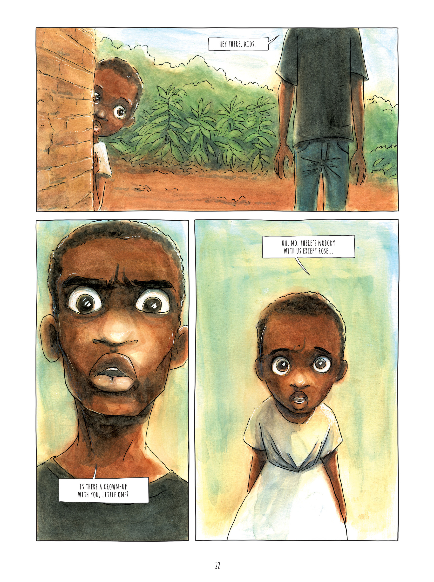 Read online Alice on the Run: One Child's Journey Through the Rwandan Civil War comic -  Issue # TPB - 21