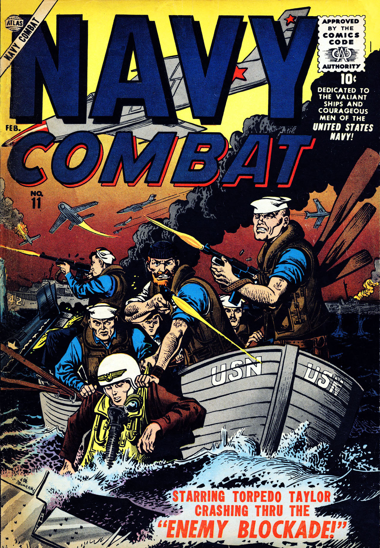 Read online Navy Combat comic -  Issue #11 - 1