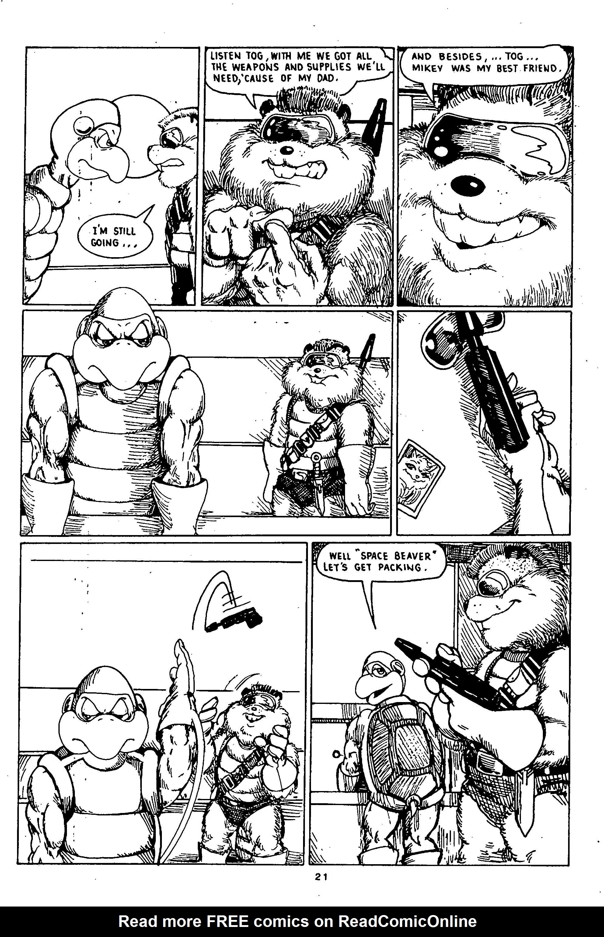 Read online Space Beaver comic -  Issue #3 - 23