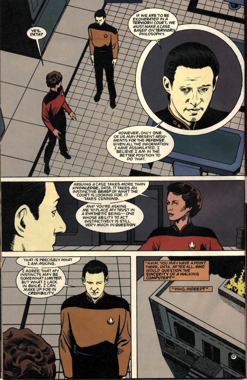 Read online Star Trek: The Next Generation (1989) comic -  Issue #55 - 11