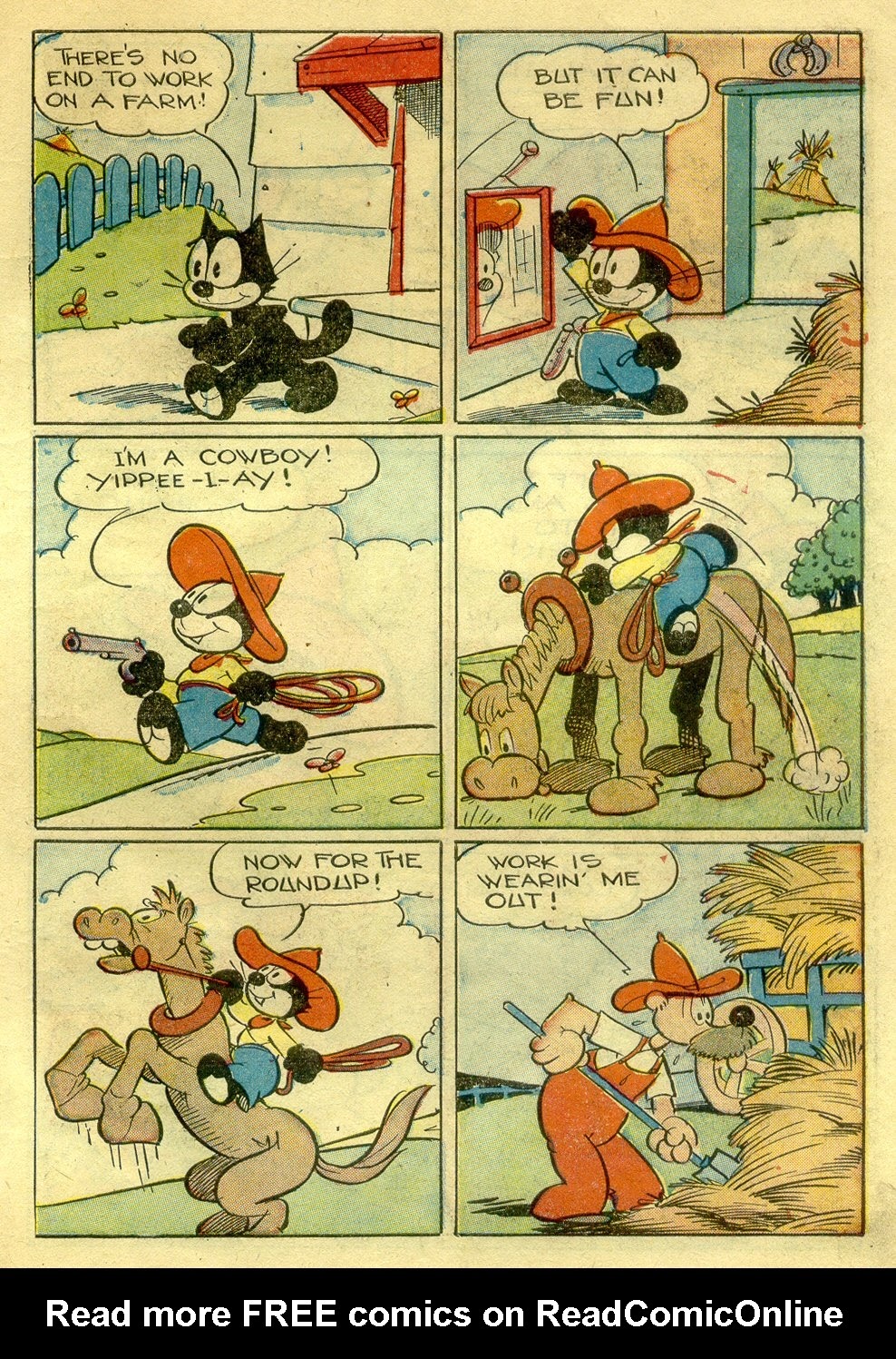 Read online Felix the Cat (1948) comic -  Issue #16 - 10