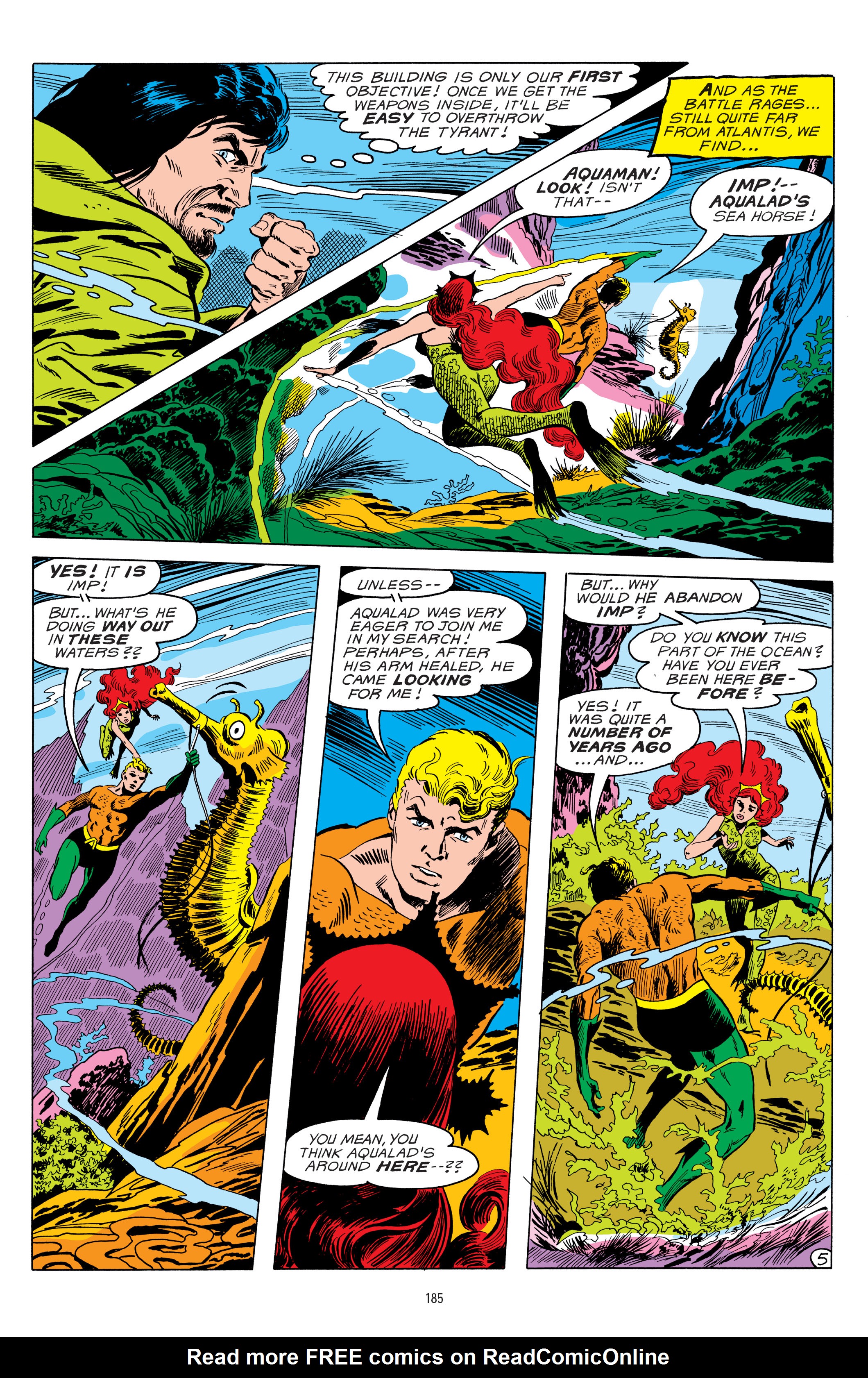 Read online Aquaman (1962) comic -  Issue # _TPB The Search for Mera Deluxe Edition (Part 2) - 81