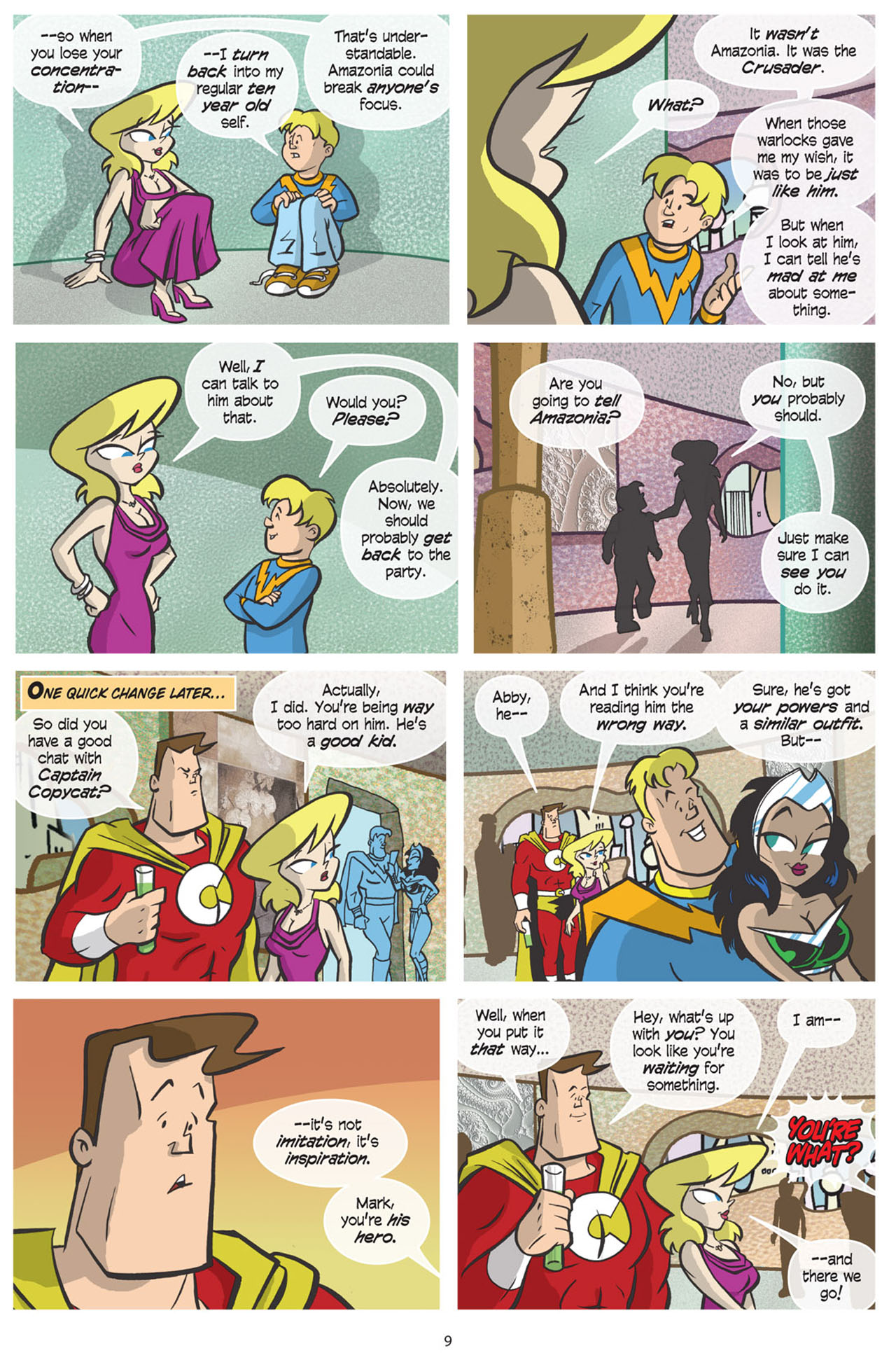 Read online Love and Capes comic -  Issue #3 - 10