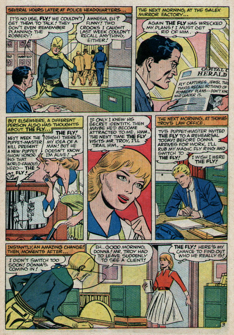 Read online Adventures of the Fly comic -  Issue #8 - 30