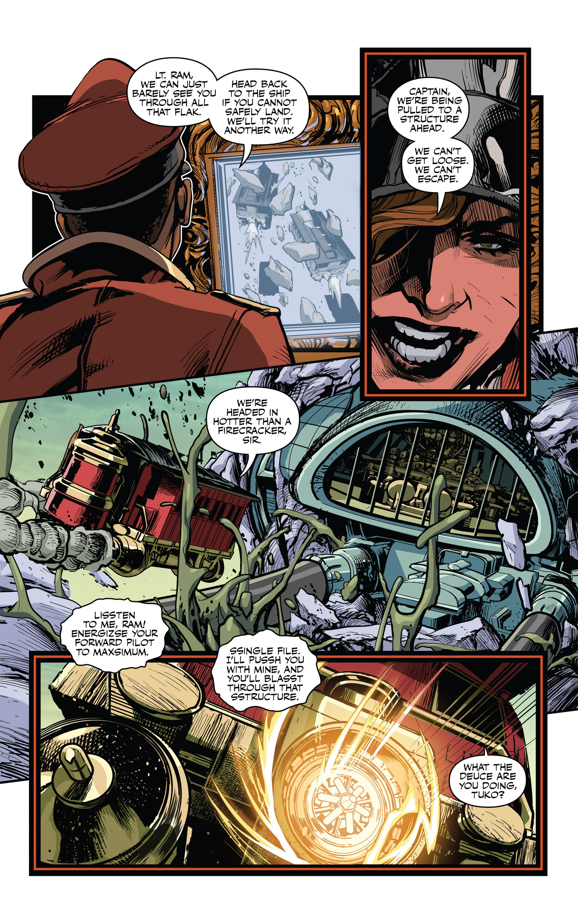 Read online Airship Enterprise: The Infernal Machine comic -  Issue #1 - 9