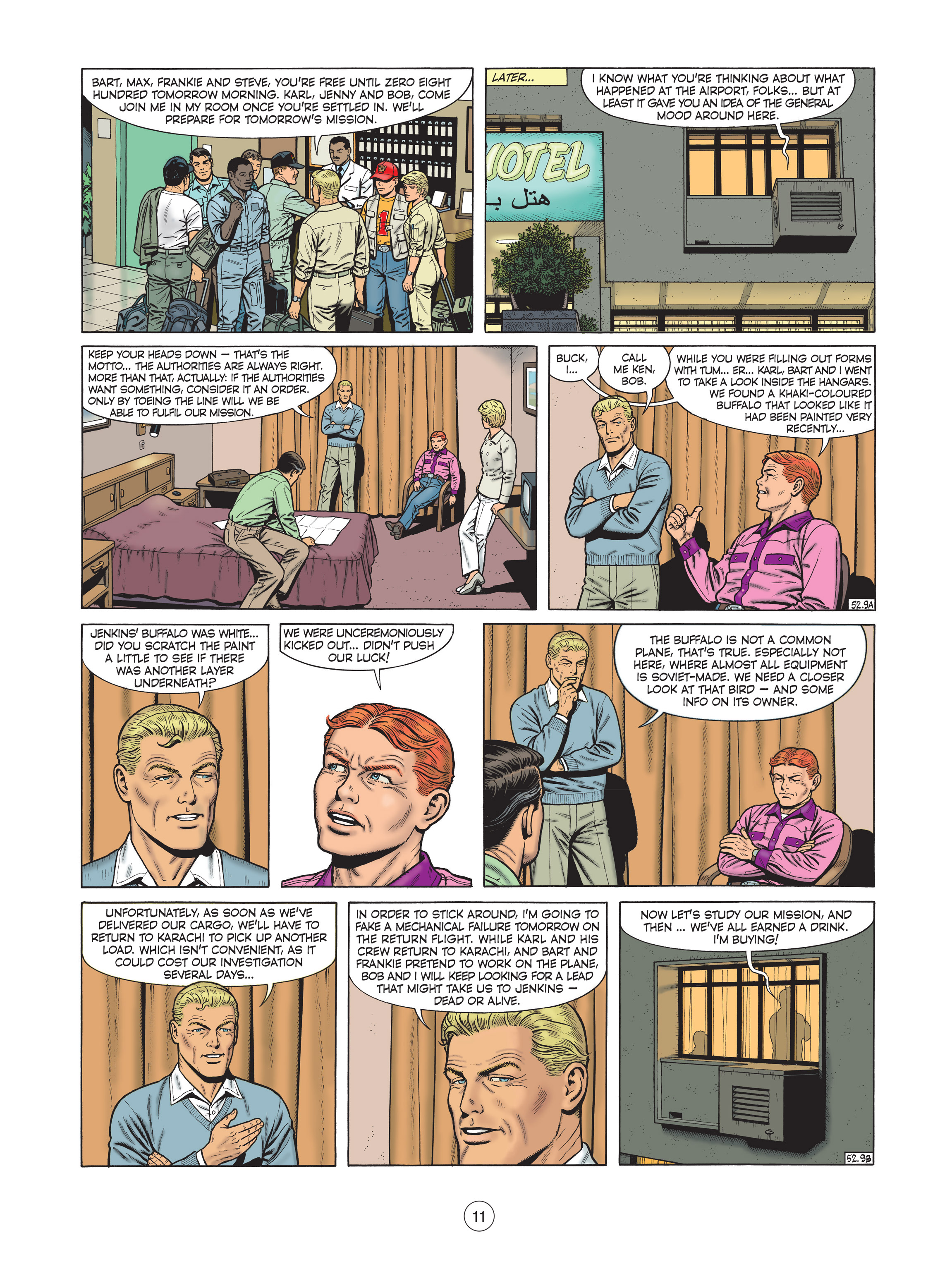 Read online Buck Danny comic -  Issue #7 - 12
