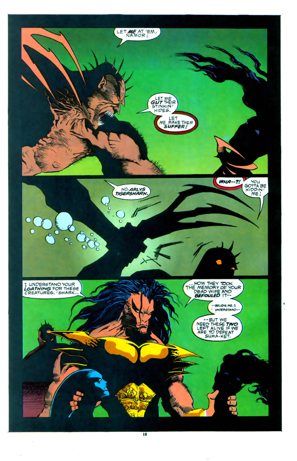 Read online Namor, The Sub-Mariner comic -  Issue #38 - 8