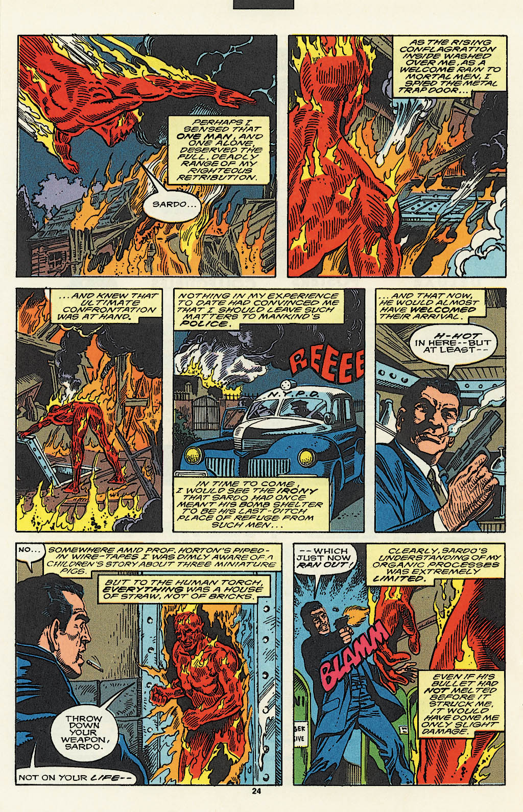 Read online The Saga of the Original Human Torch comic -  Issue #1 - 19