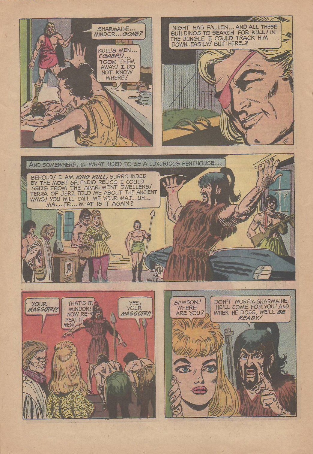 Read online Mighty Samson (1964) comic -  Issue #10 - 26