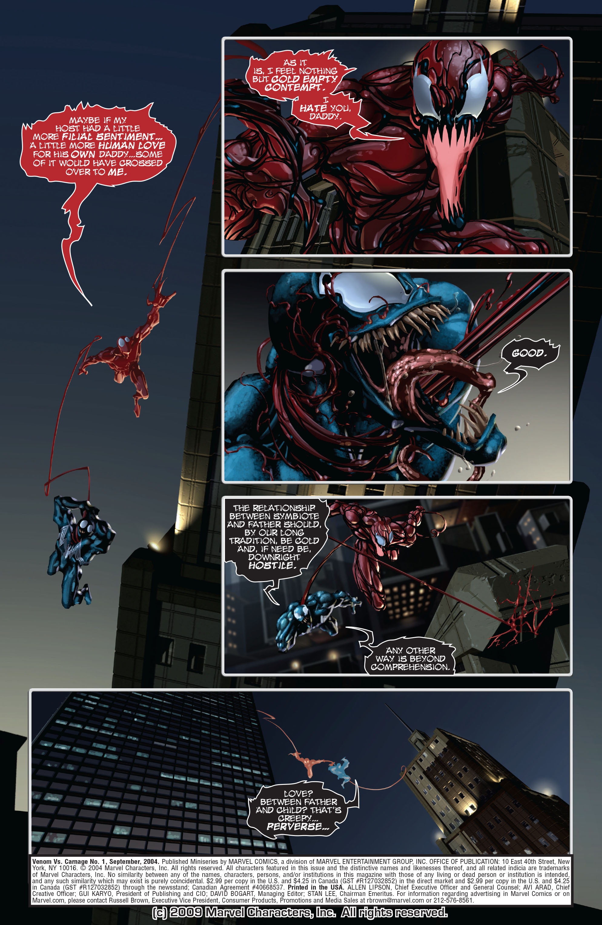 Read online Venom vs. Carnage comic -  Issue #1 - 4