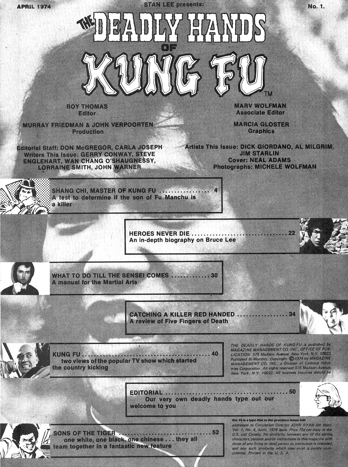 The Deadly Hands of Kung Fu Issue #1 #2 - English 3