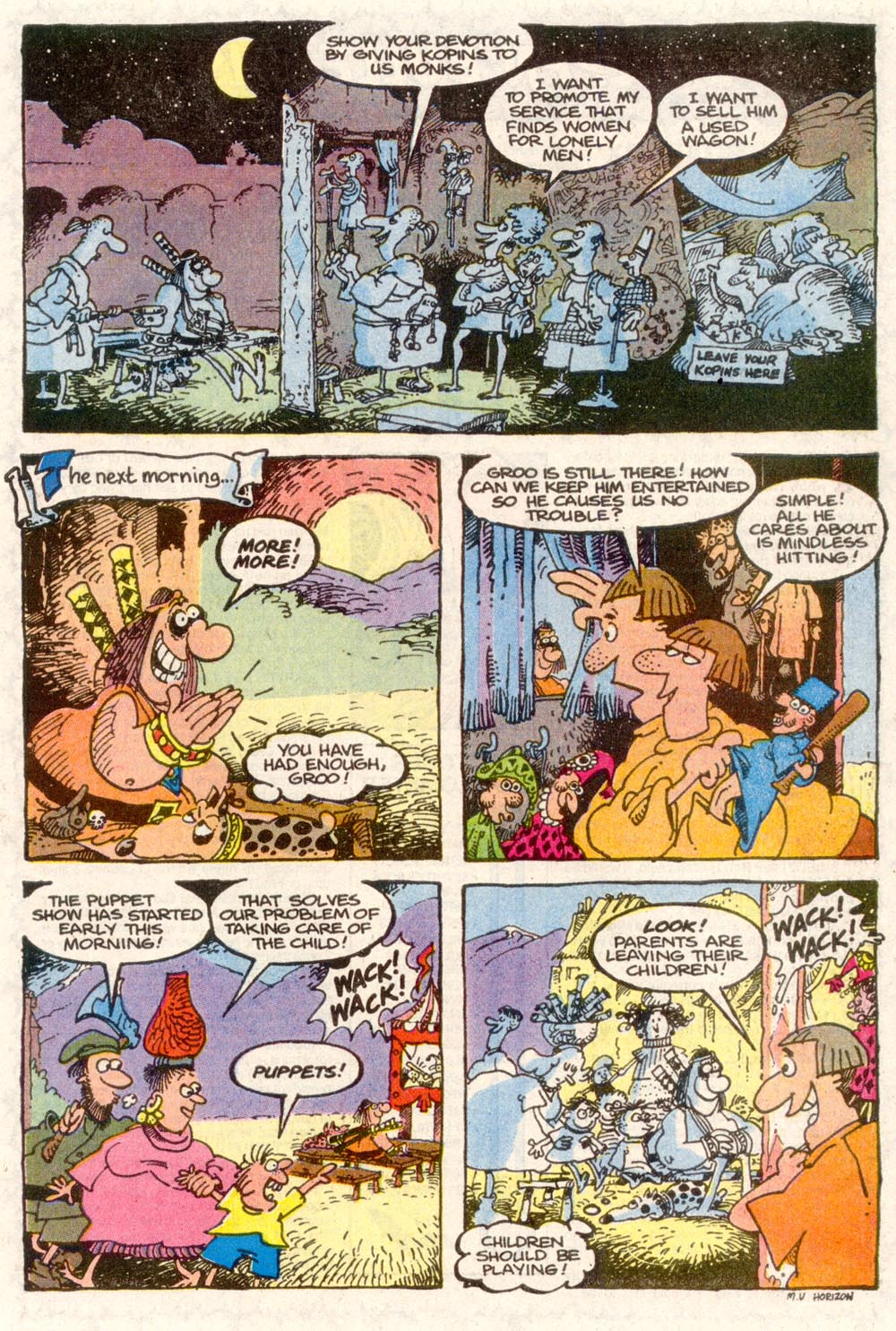 Read online Sergio Aragonés Groo the Wanderer comic -  Issue #84 - 18