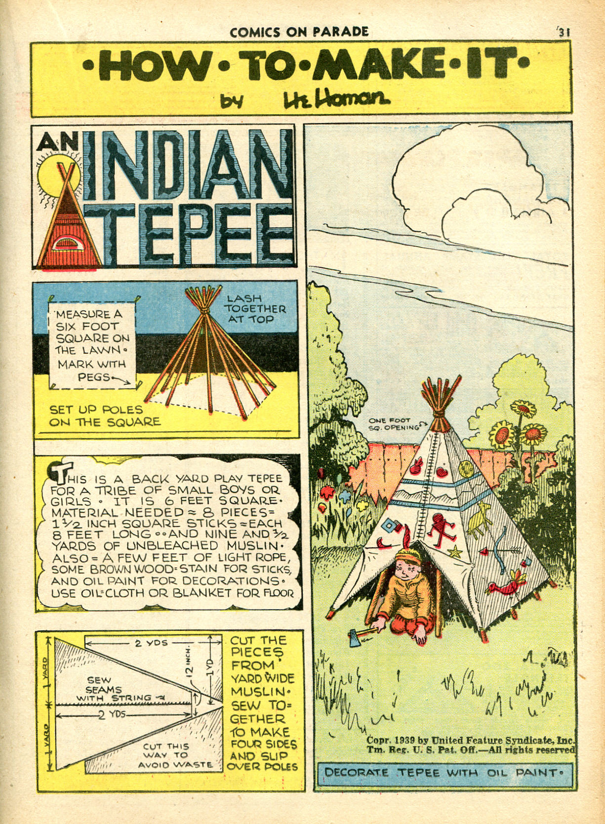 Read online Comics on Parade comic -  Issue #17 - 32