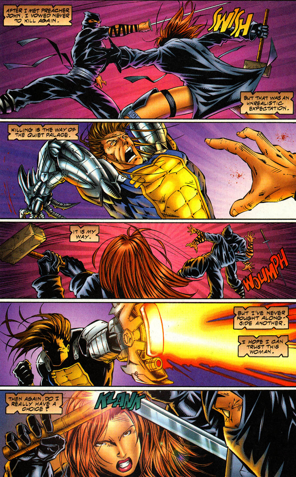 Read online Avengelyne (1996) comic -  Issue #4 - 12