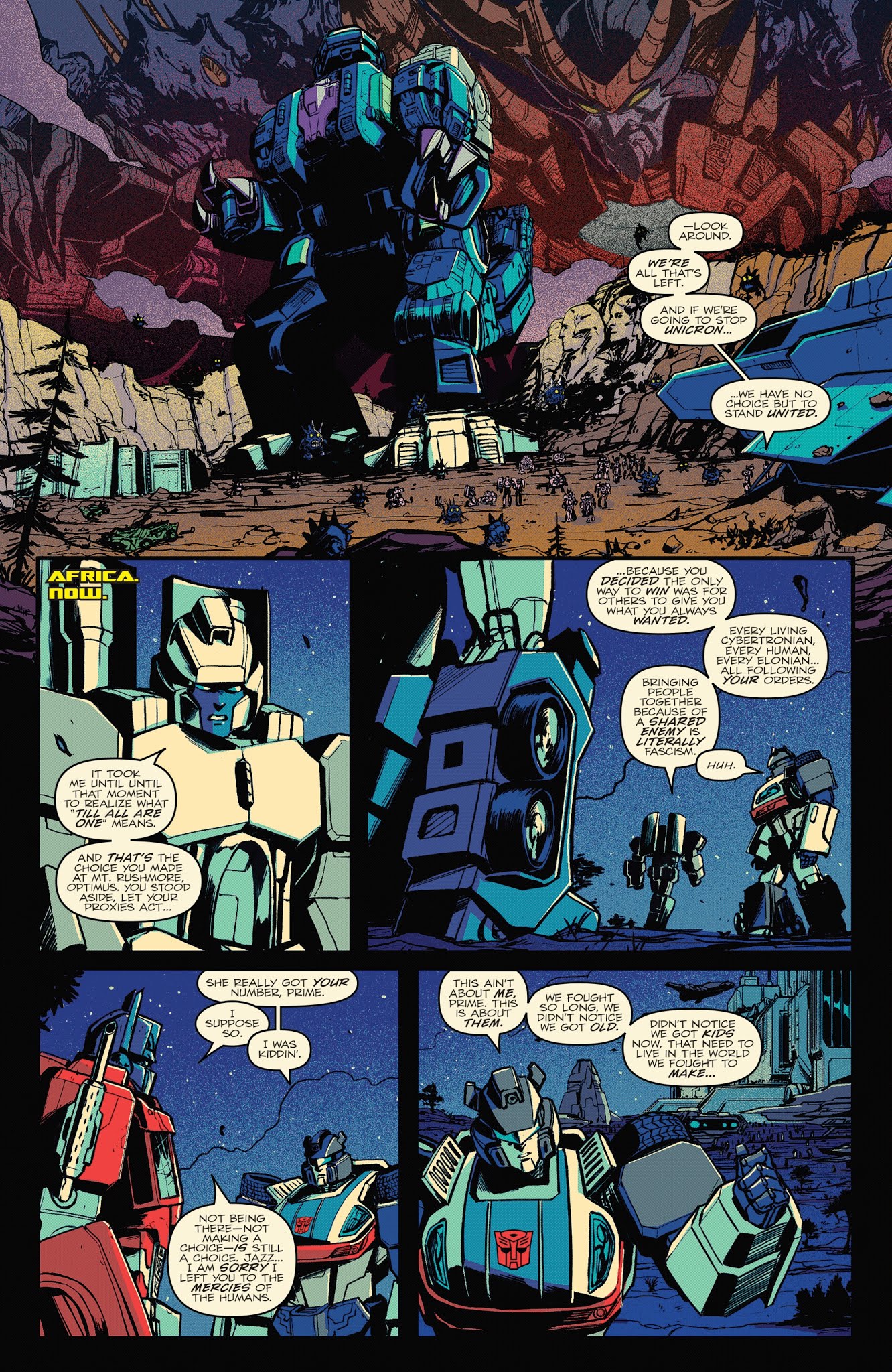 Read online Optimus Prime comic -  Issue #24 - 20