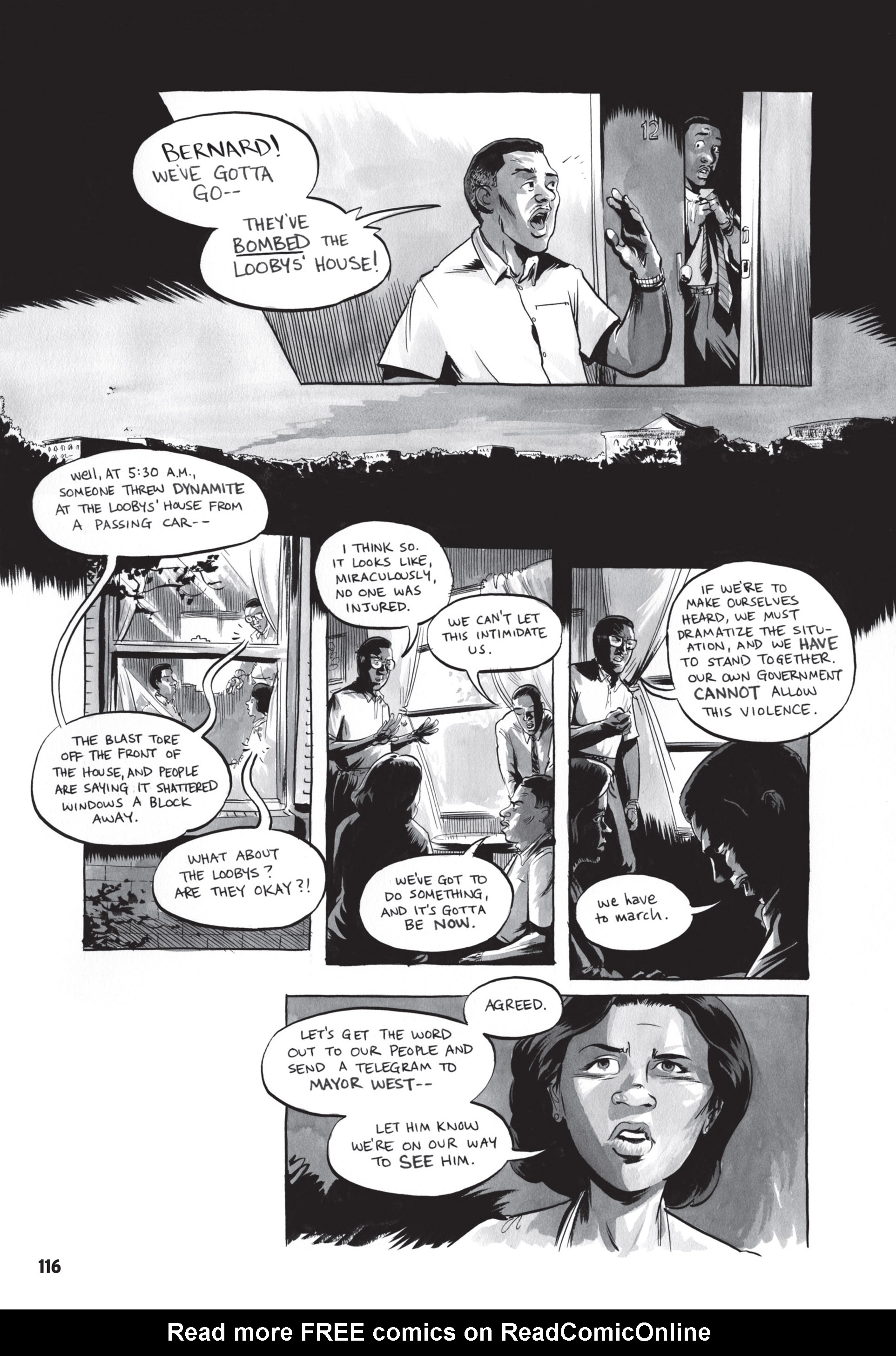 Read online March comic -  Issue #1 - 114