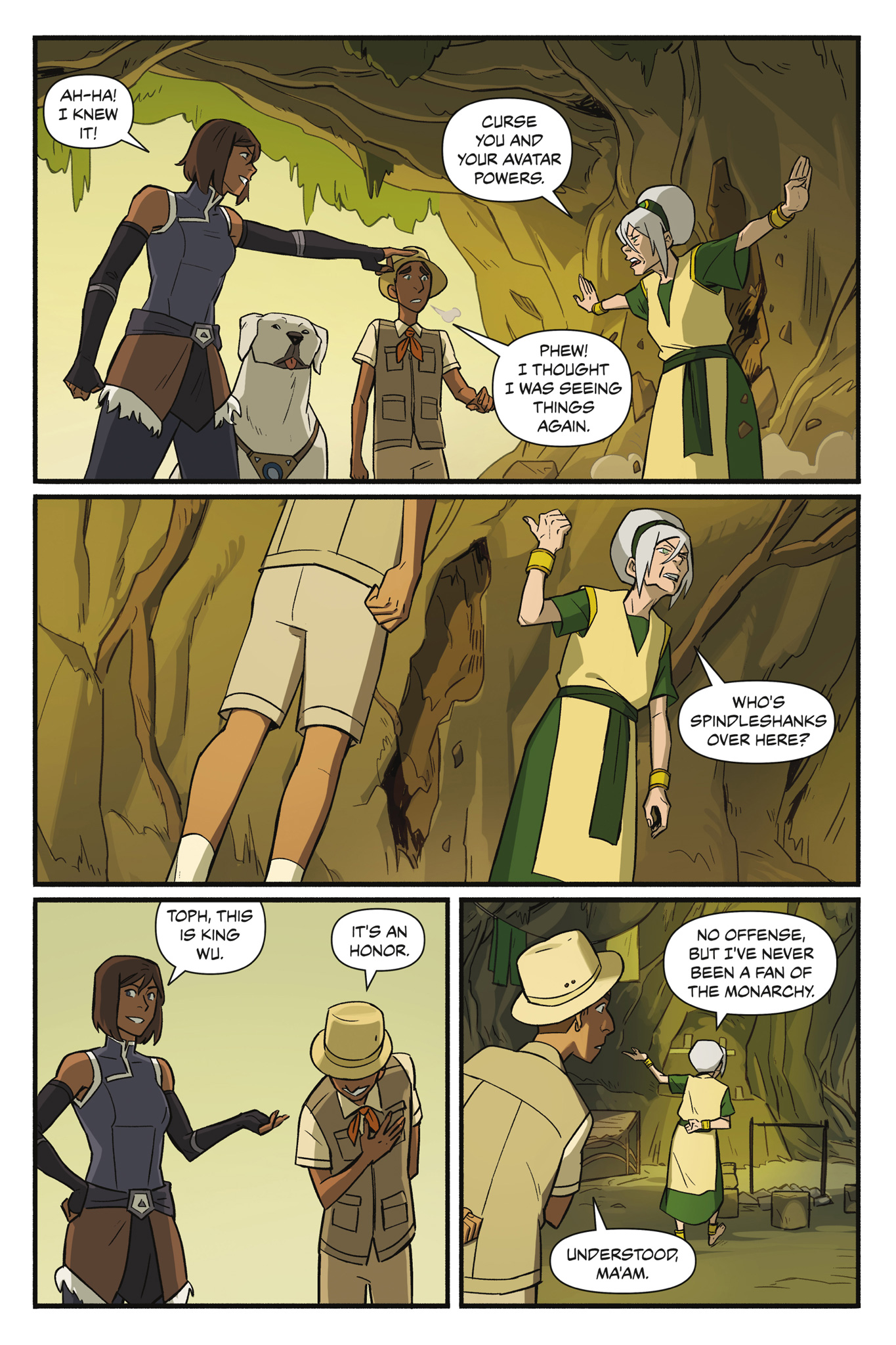 Read online Nickelodeon The Legend of Korra: Ruins of the Empire comic -  Issue # TPB 2 - 31