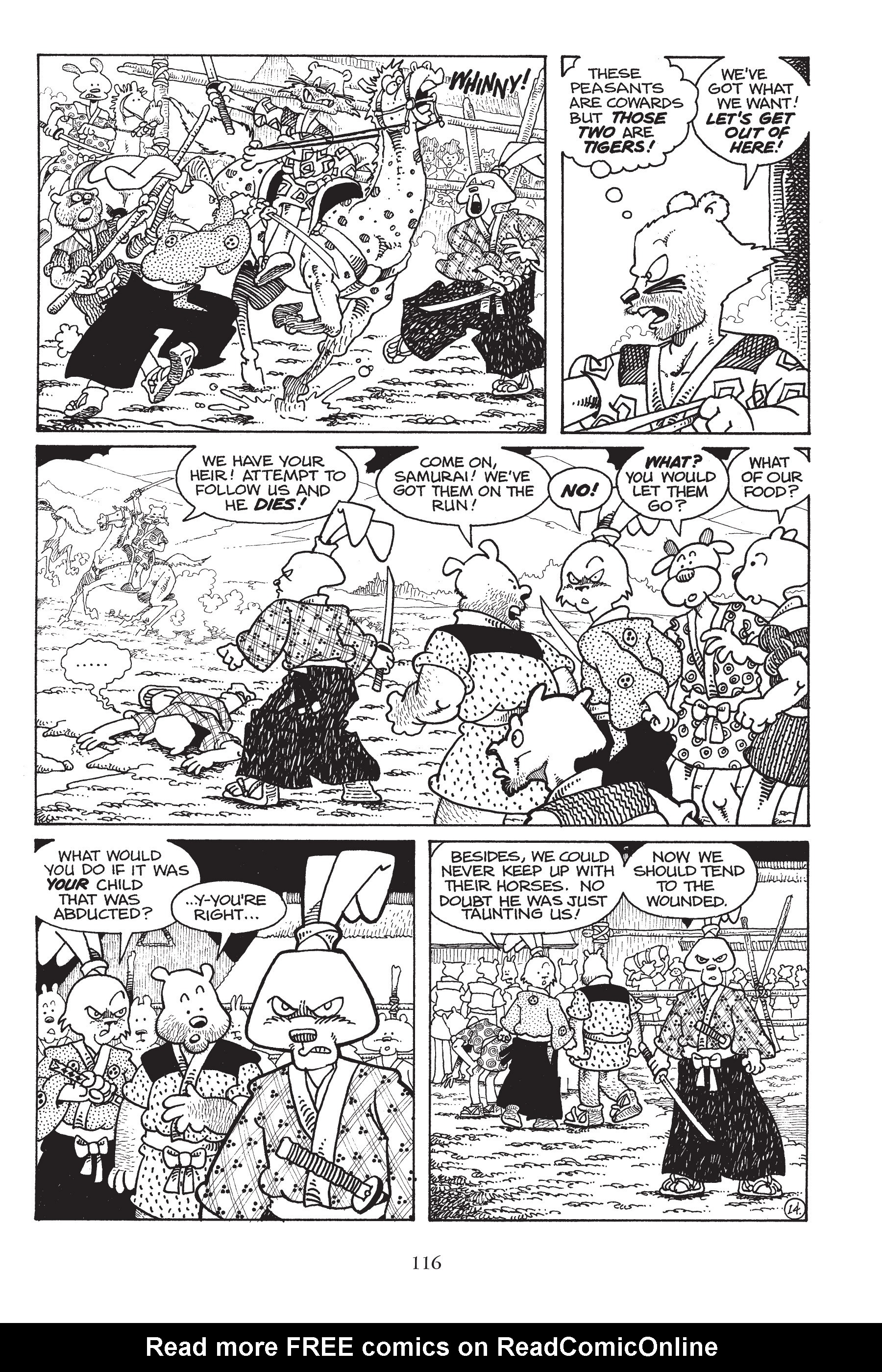 Read online Usagi Yojimbo (1987) comic -  Issue # _TPB 6 - 115