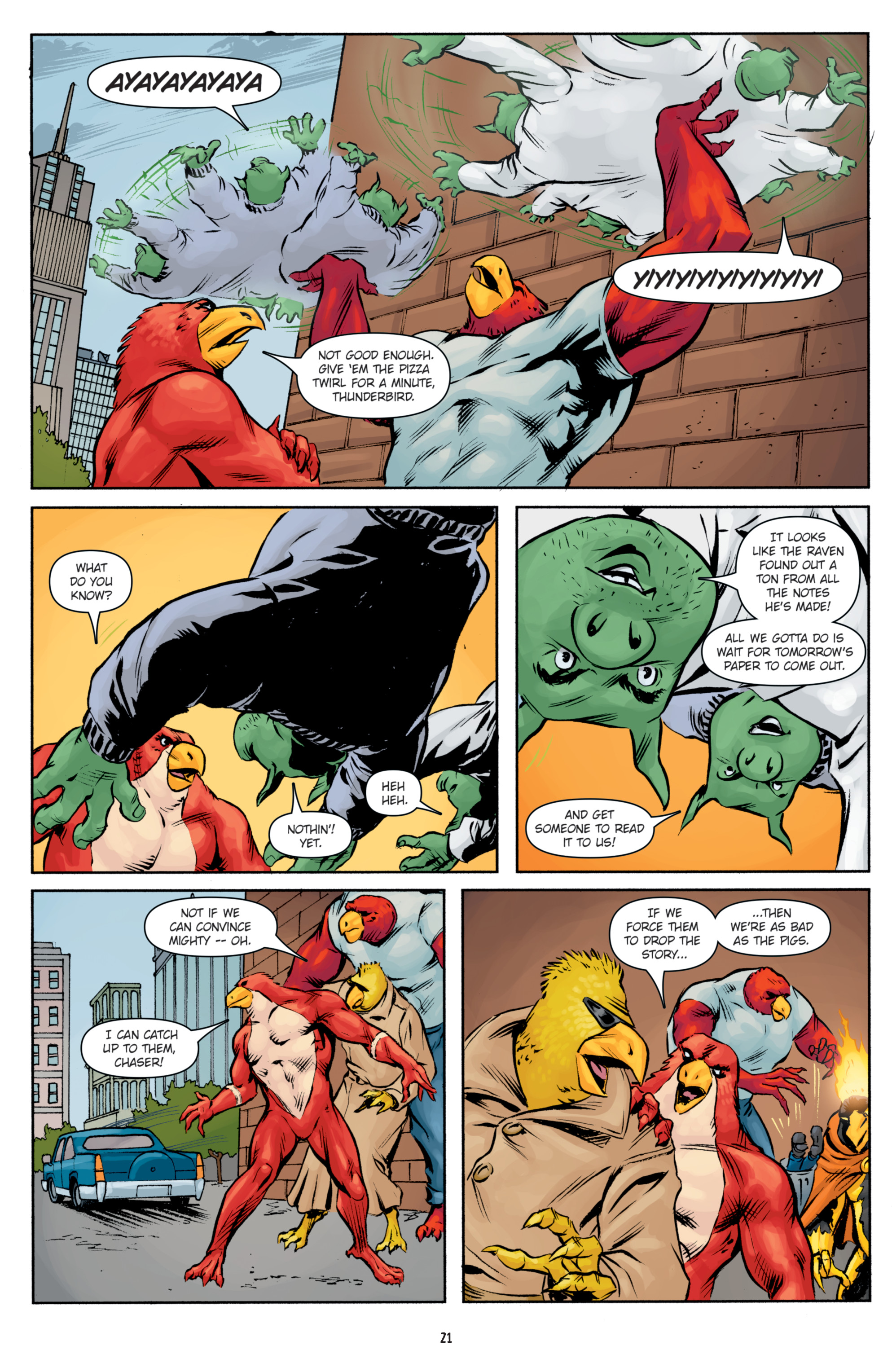 Read online Super Angry Birds comic -  Issue # TPB - 21