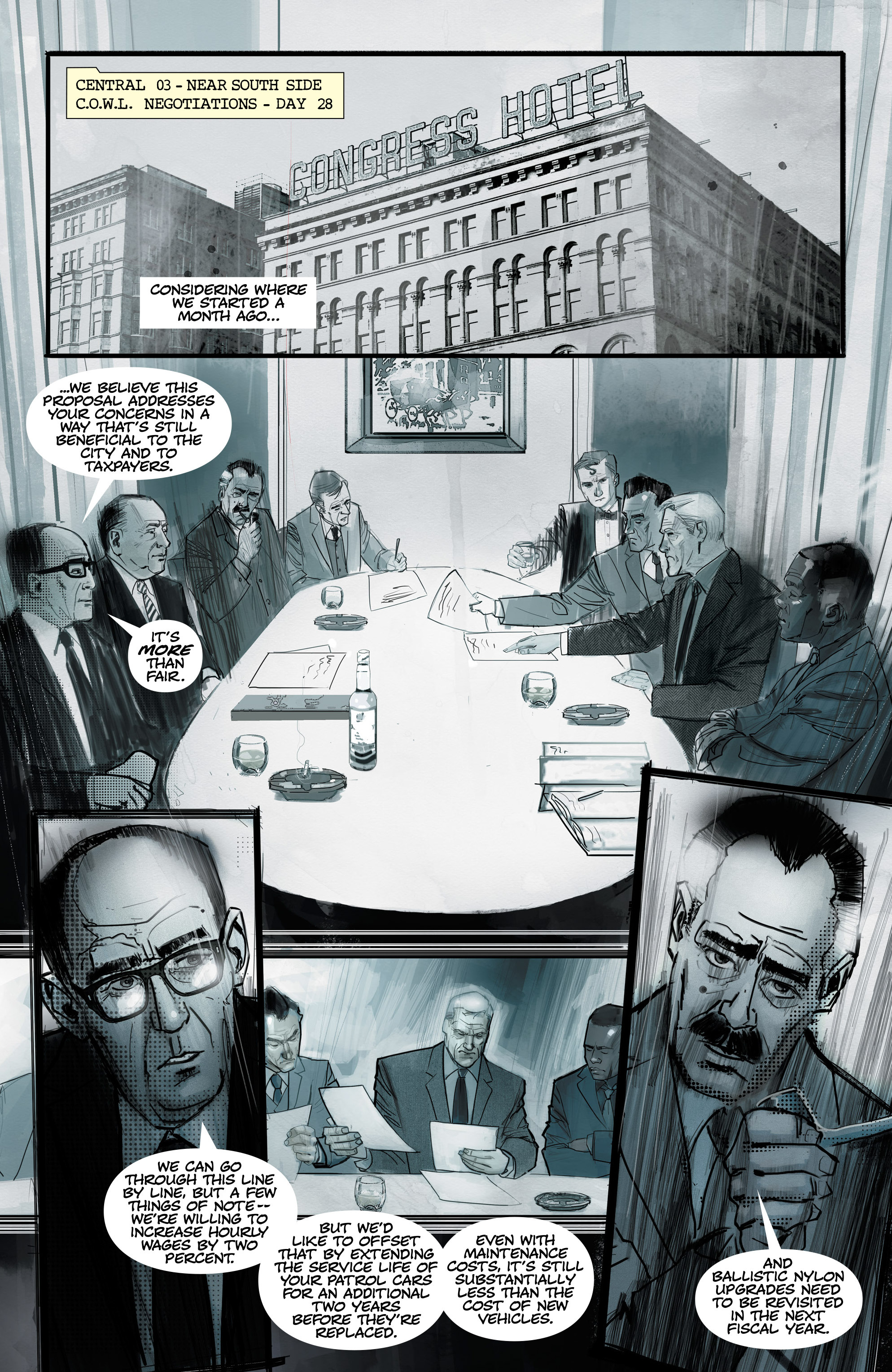 Read online C.O.W.L. comic -  Issue #3 - 7