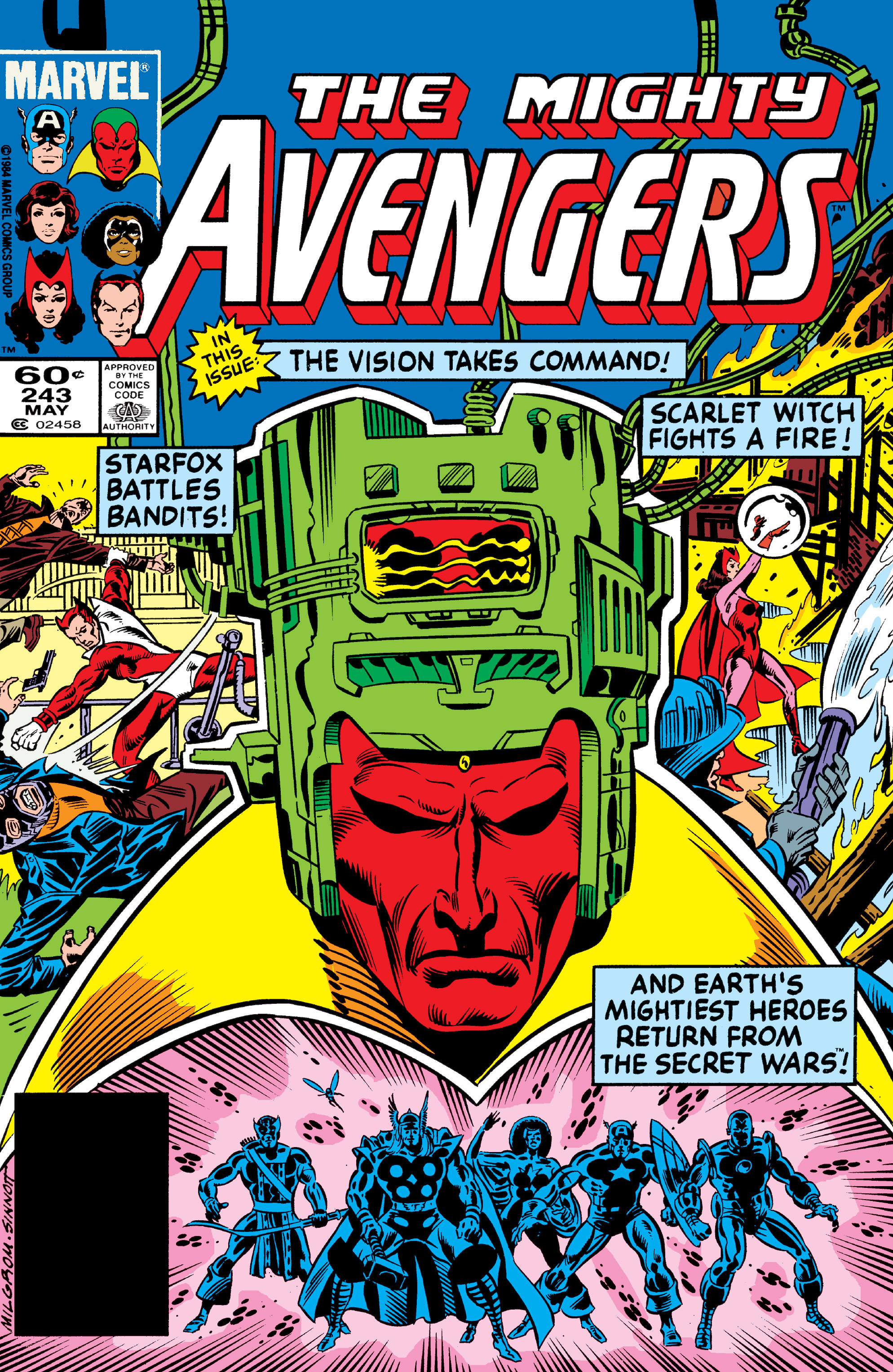 Read online The Avengers (1963) comic -  Issue #243 - 1