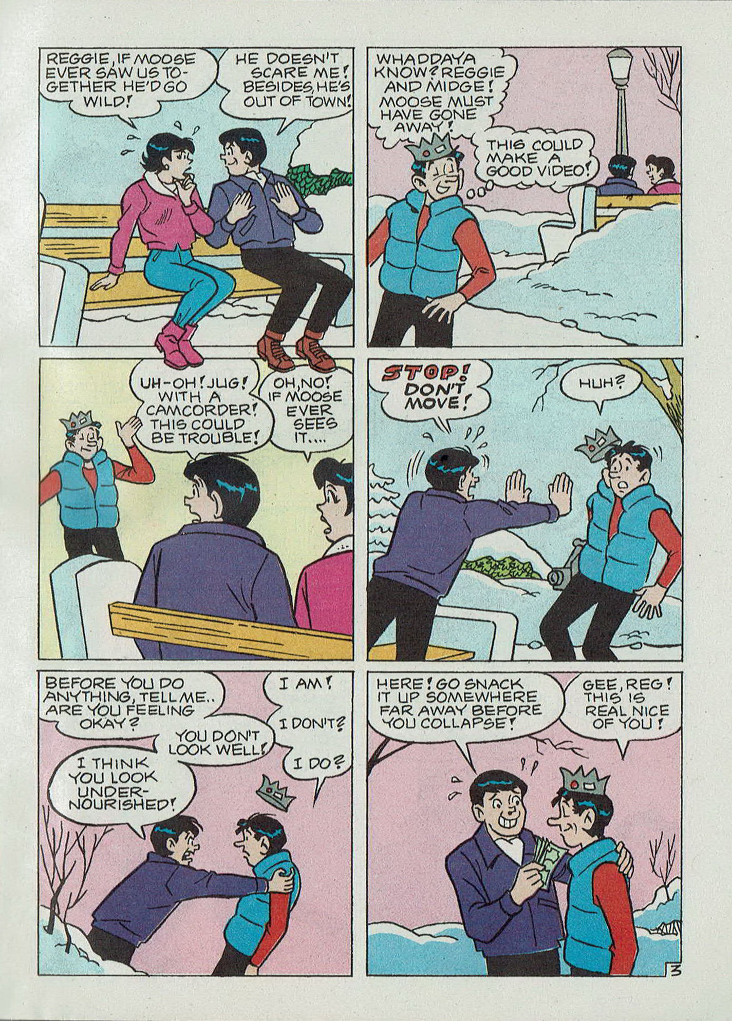 Read online Jughead Jones Comics Digest comic -  Issue #80 - 5