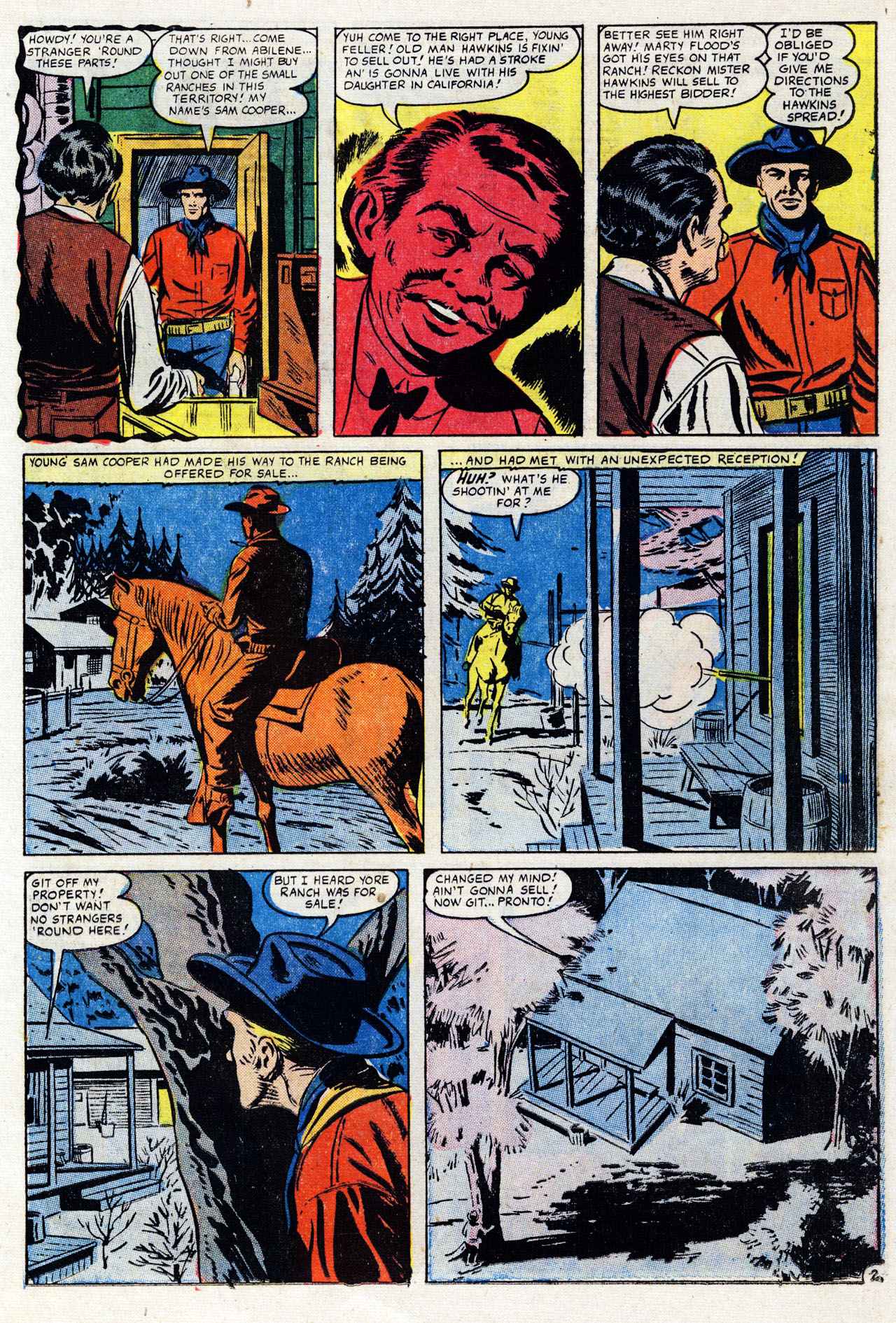 Read online Western Trails comic -  Issue #1 - 23