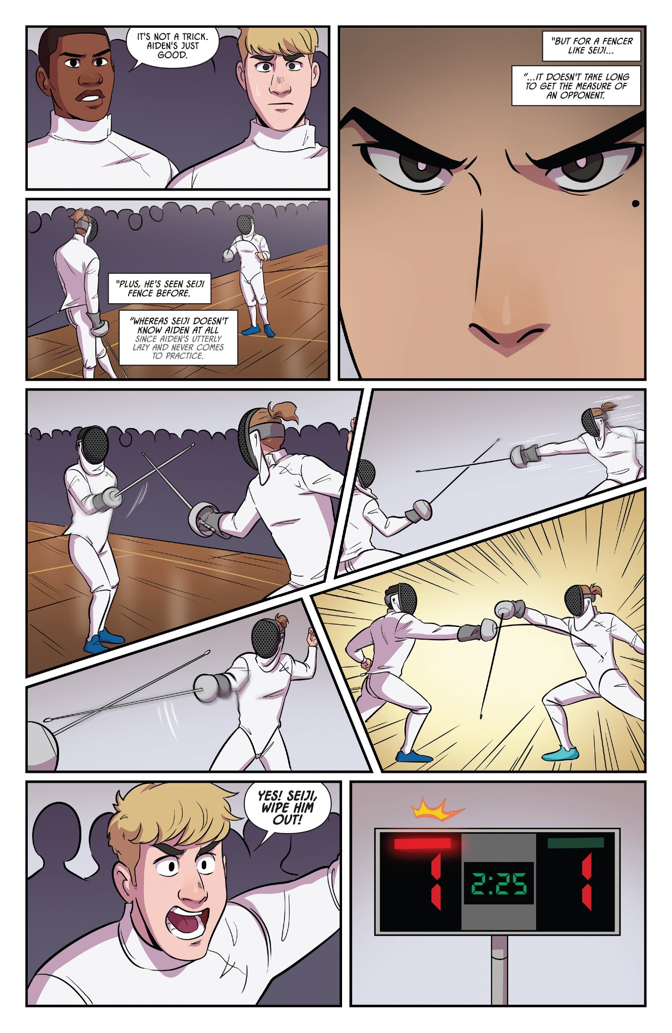 Read online Fence comic -  Issue #5 - 12