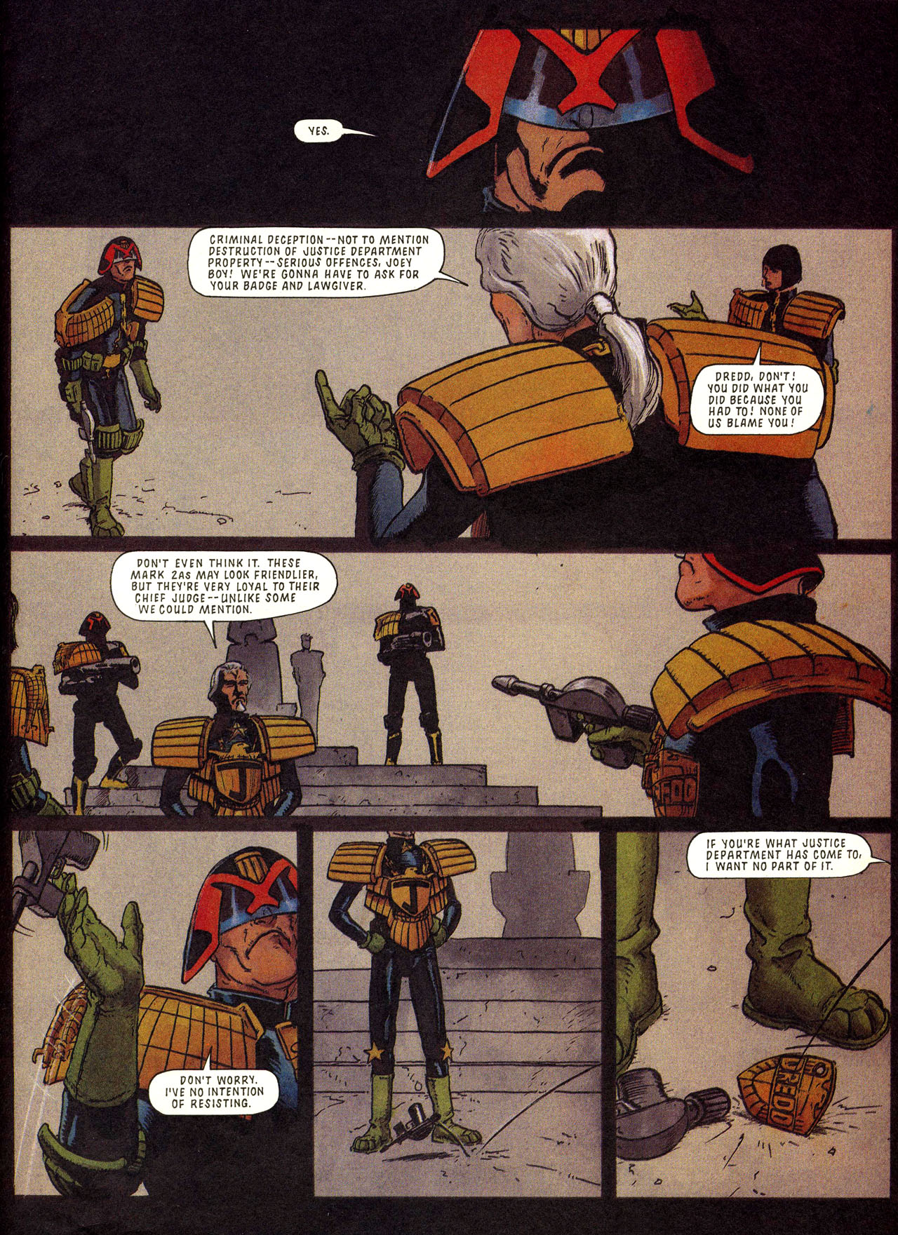 Read online Judge Dredd: The Megazine (vol. 2) comic -  Issue #57 - 11