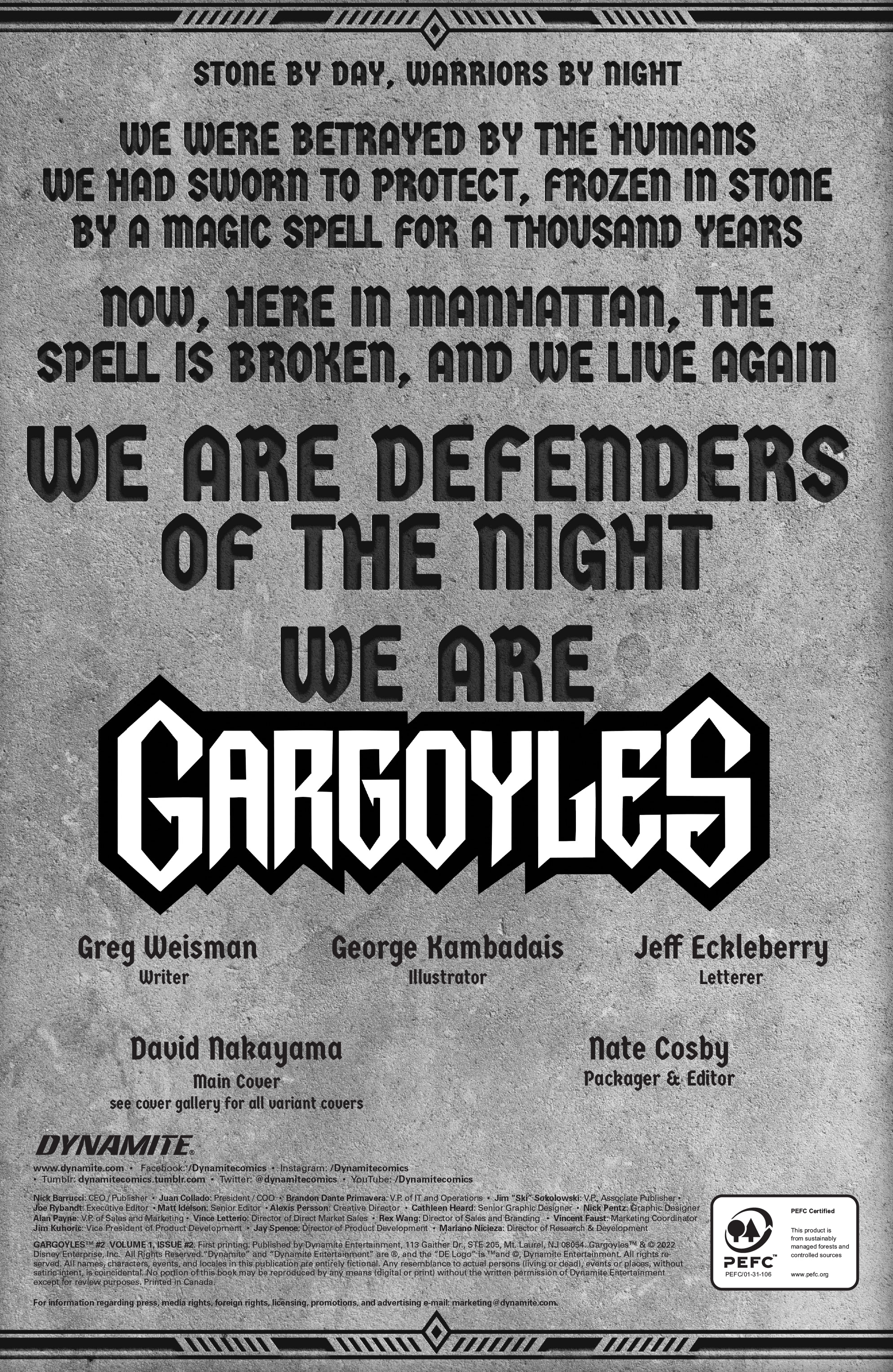 Read online Gargoyles (2022) comic -  Issue #2 - 7