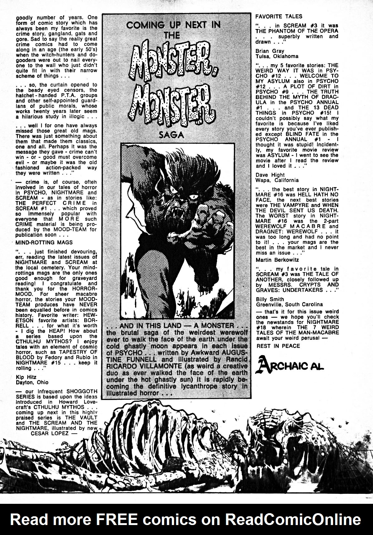 Read online Scream (1973) comic -  Issue #5 - 15