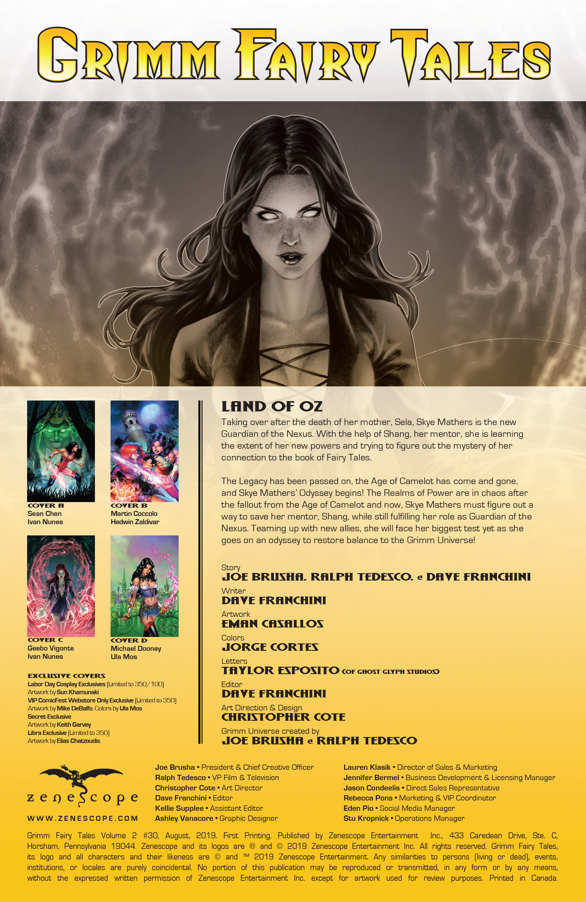 Read online Grimm Fairy Tales (2016) comic -  Issue #30 - 2