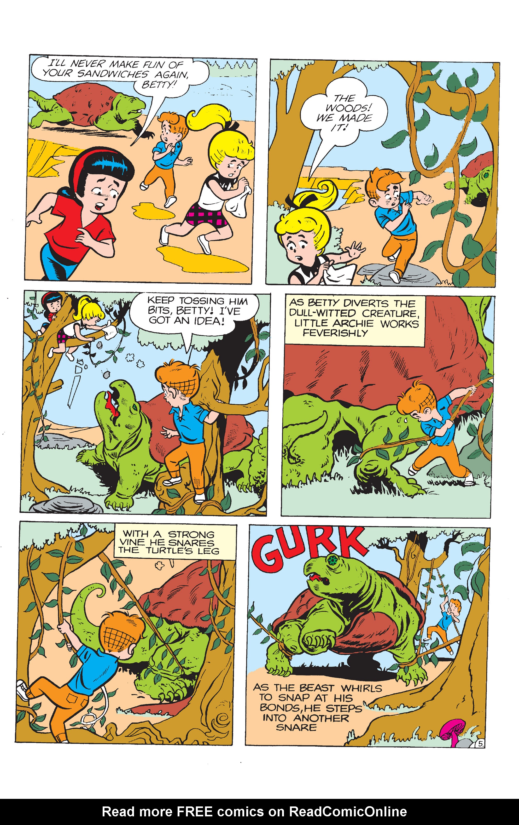 Read online Betty and Veronica: Picnic Antics comic -  Issue # TPB - 52