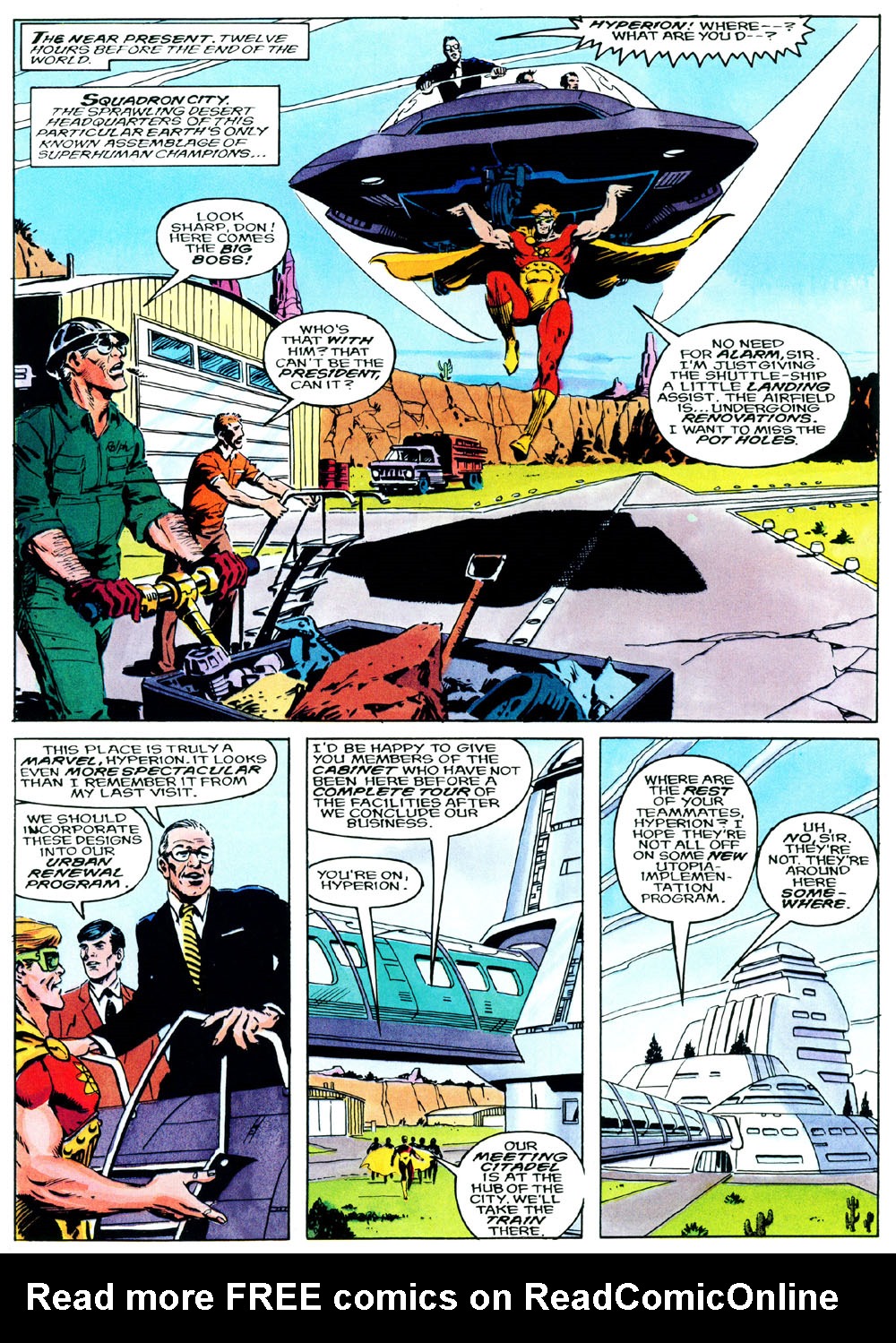 Read online Marvel Graphic Novel comic -  Issue #55 - Squadron Supreme - Death of a Universe - 10