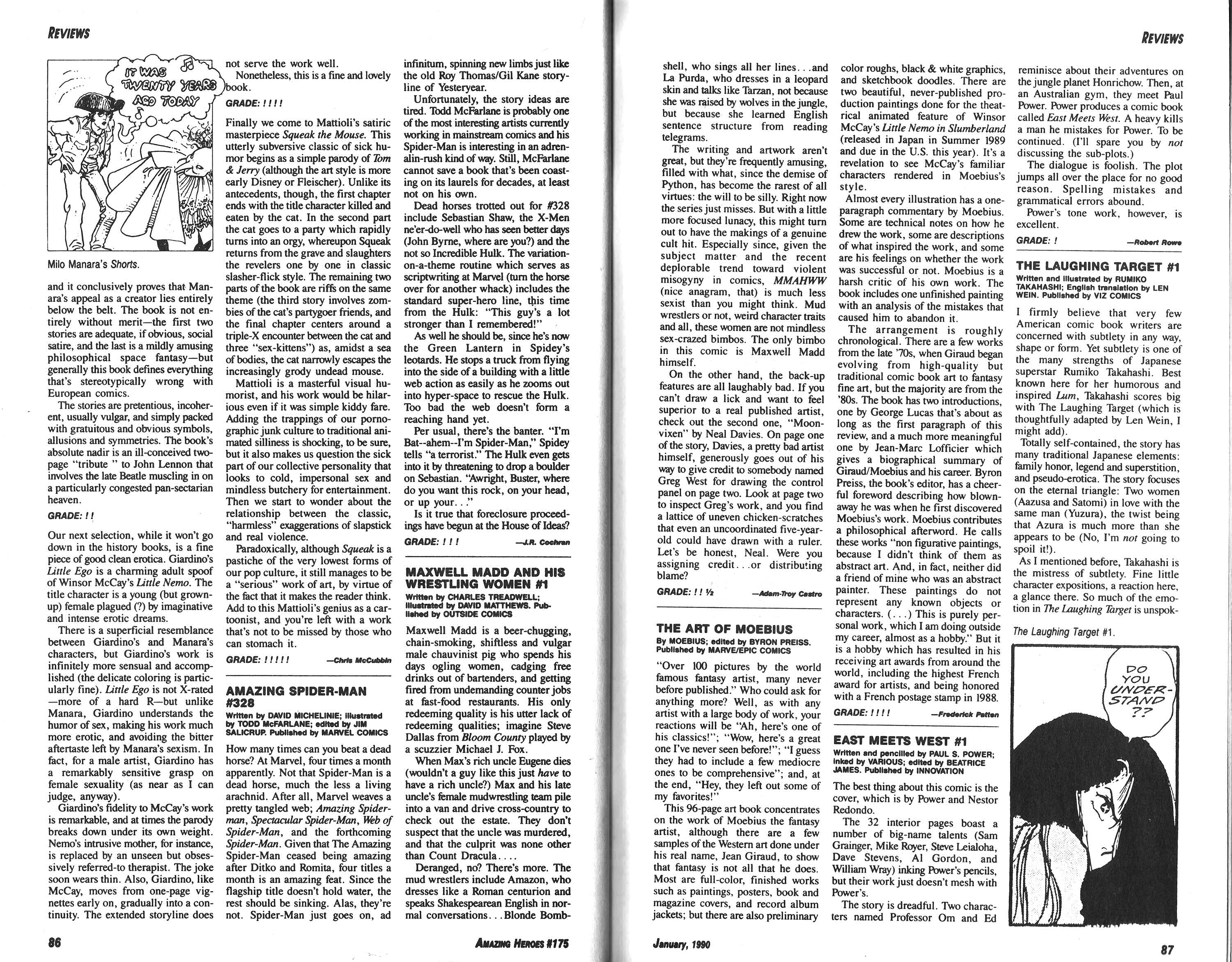 Read online Amazing Heroes comic -  Issue #175 - 44