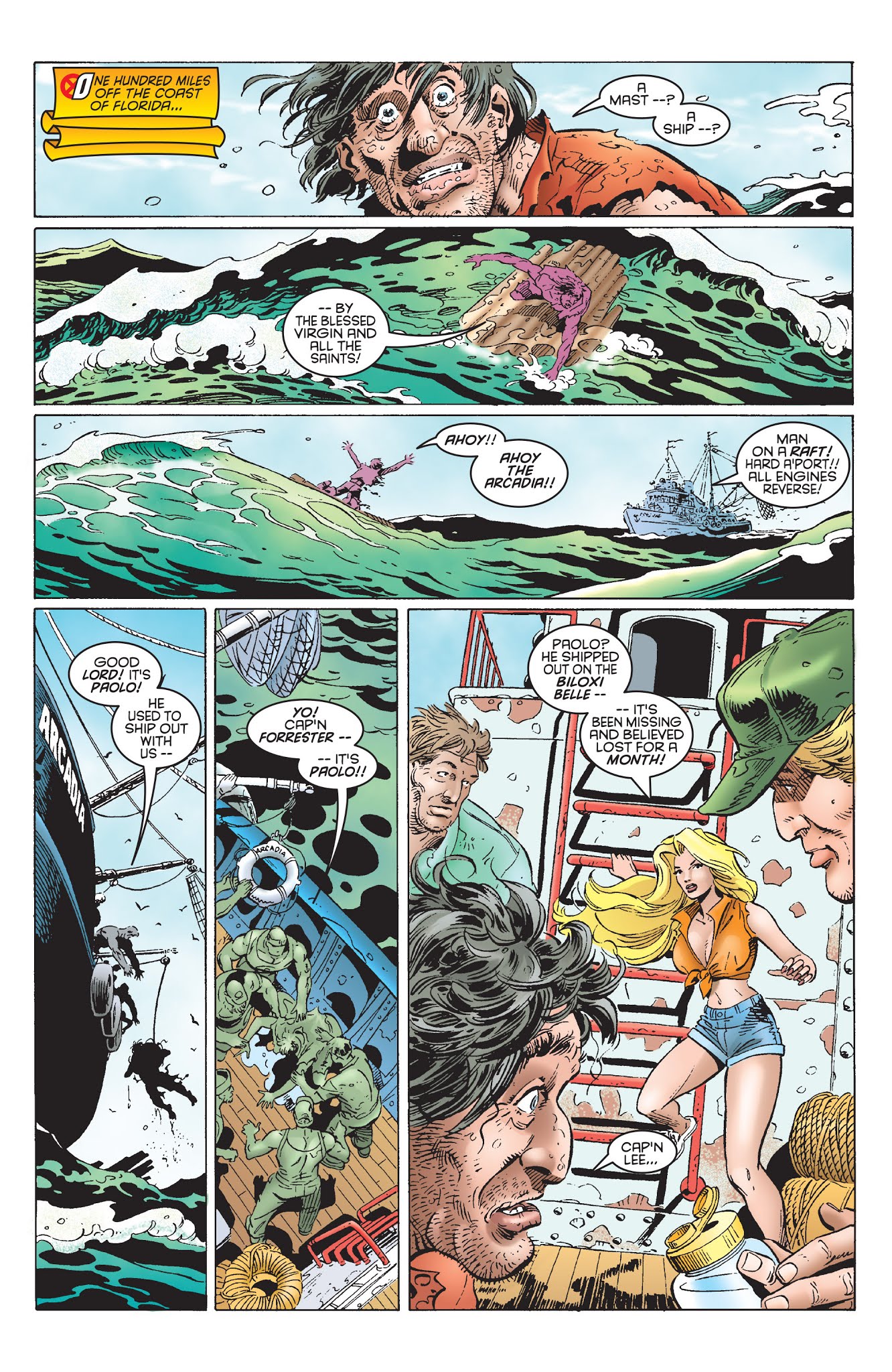 Read online X-Men: The Road to Onslaught comic -  Issue # TPB 2 - 274