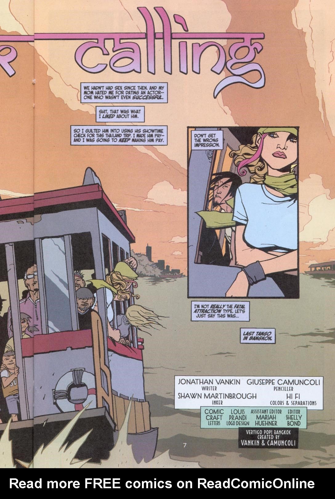 Read online Vertigo Pop! Bangkok comic -  Issue #1 - 8