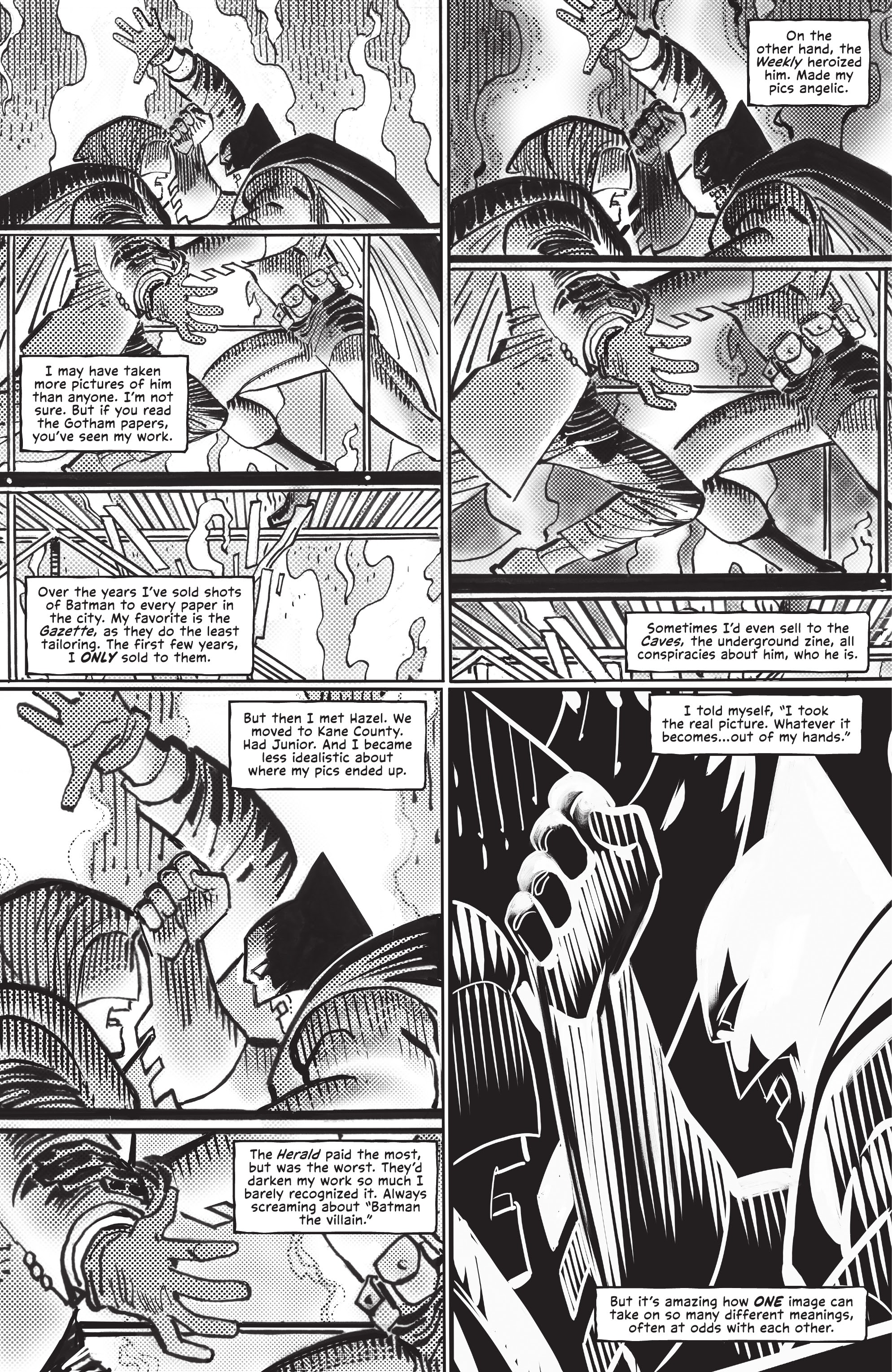Read online Batman Black & White comic -  Issue #6 - 43