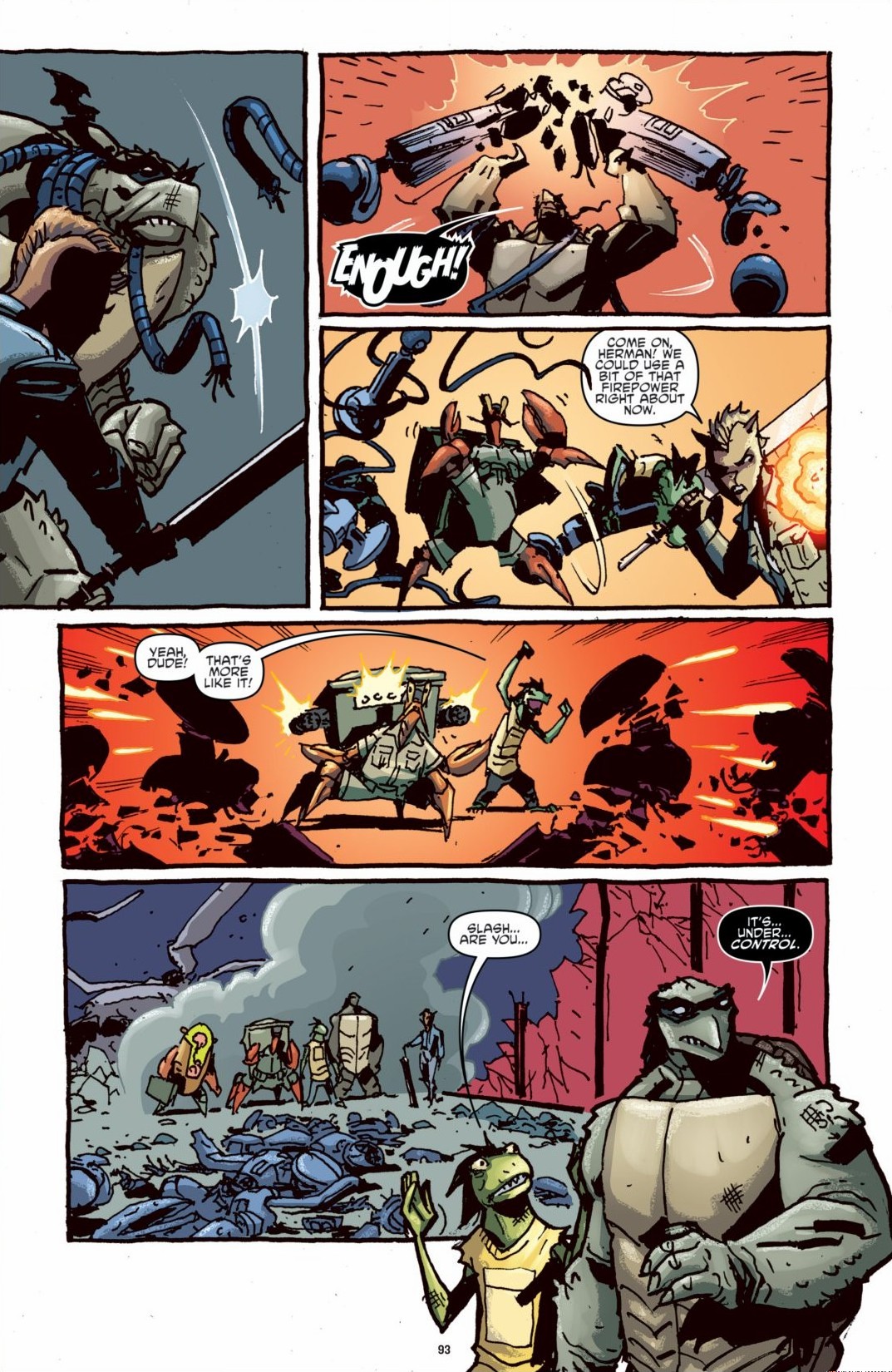 Read online Teenage Mutant Ninja Turtles: The IDW Collection comic -  Issue # TPB 6 (Part 1) - 92