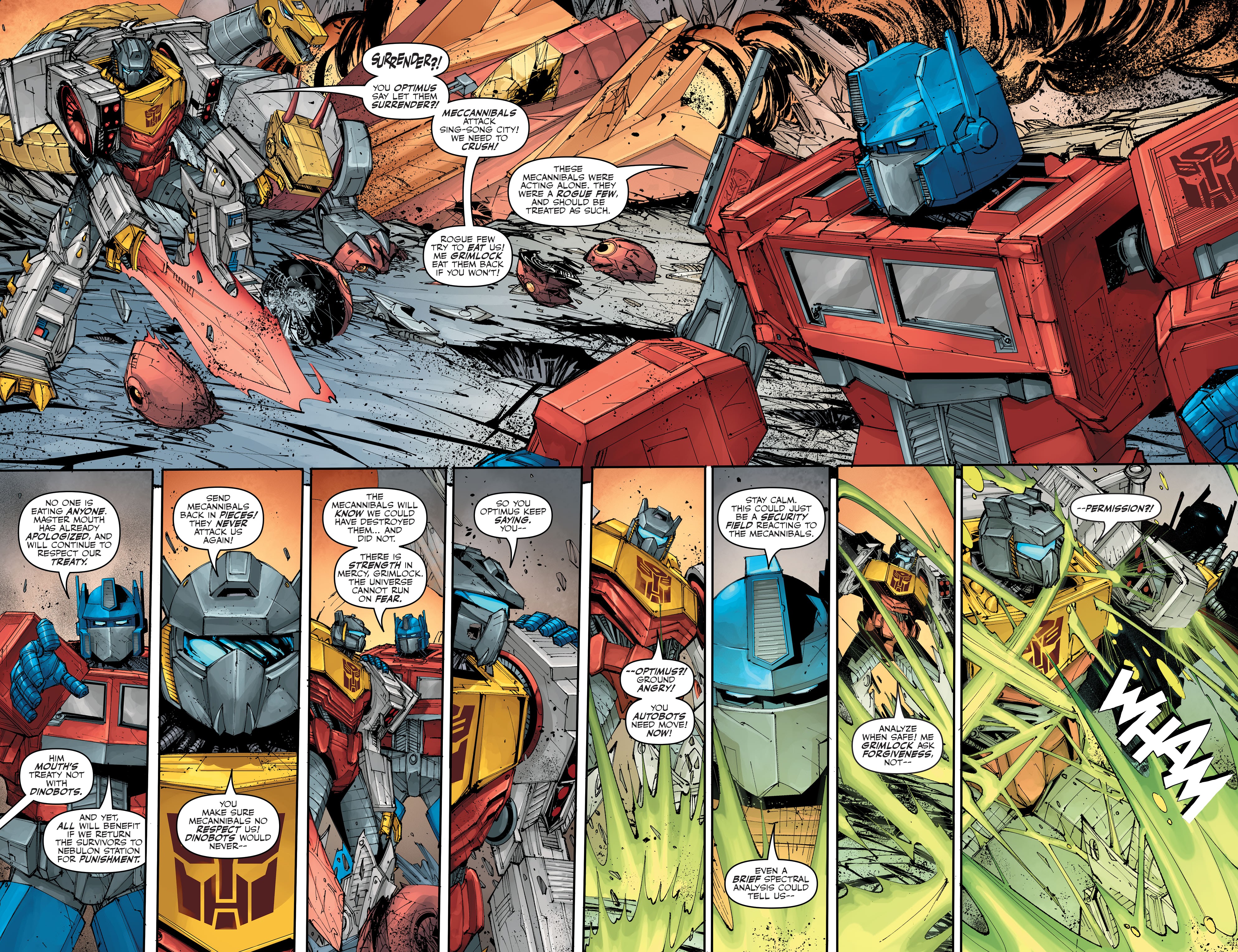 Read online Transformers: King Grimlock comic -  Issue #1 - 4