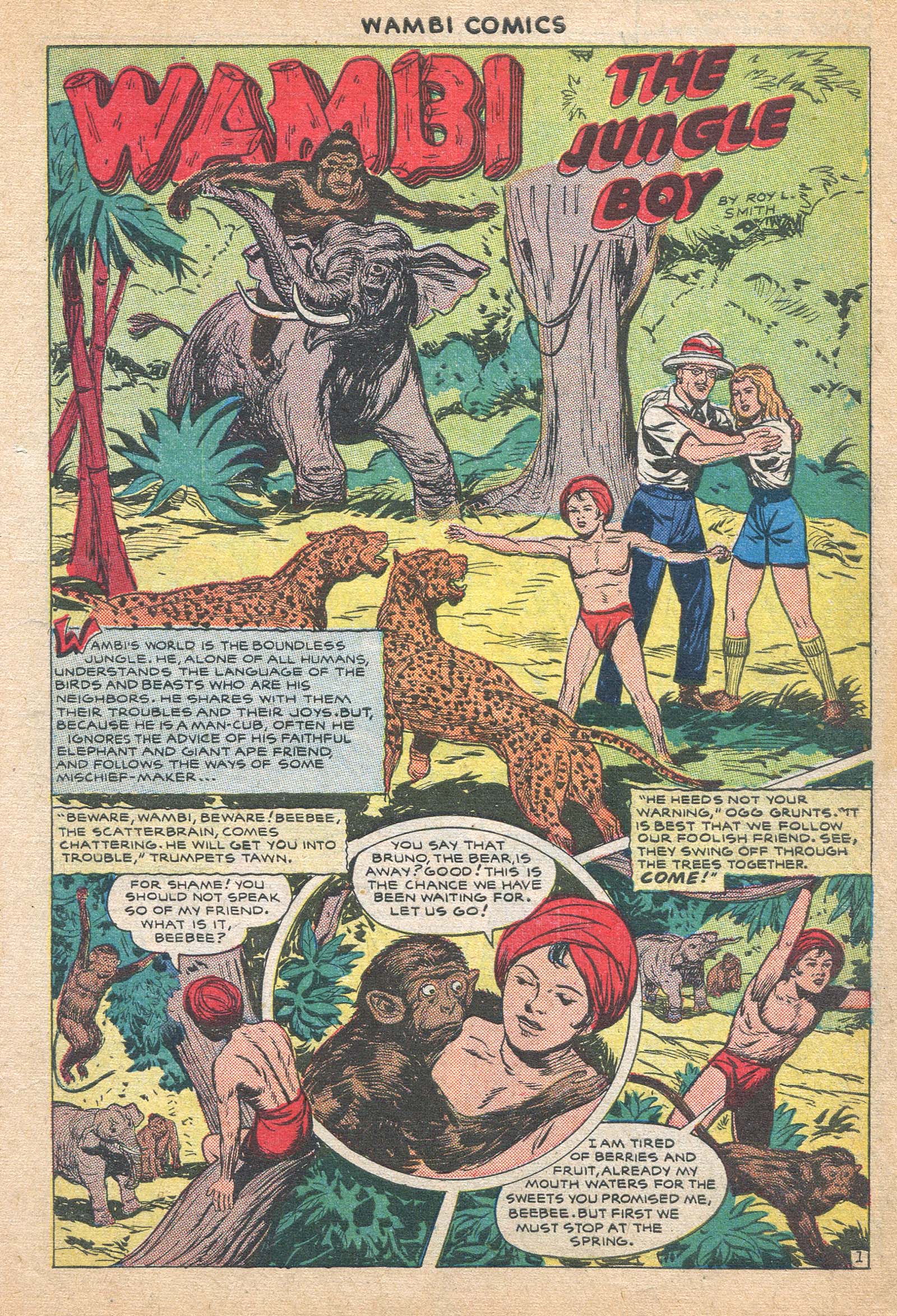 Read online Wambi Jungle Boy comic -  Issue #7 - 3