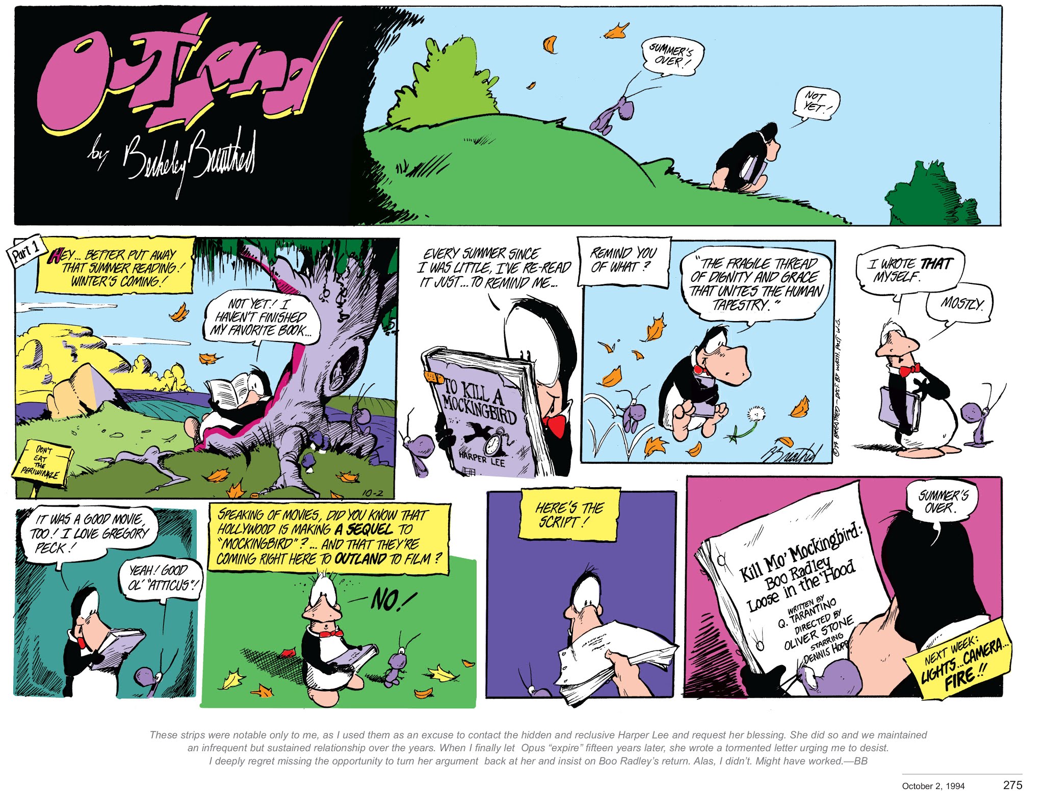 Read online Berkeley Breathed’s Outland comic -  Issue # TPB (Part 3) - 76